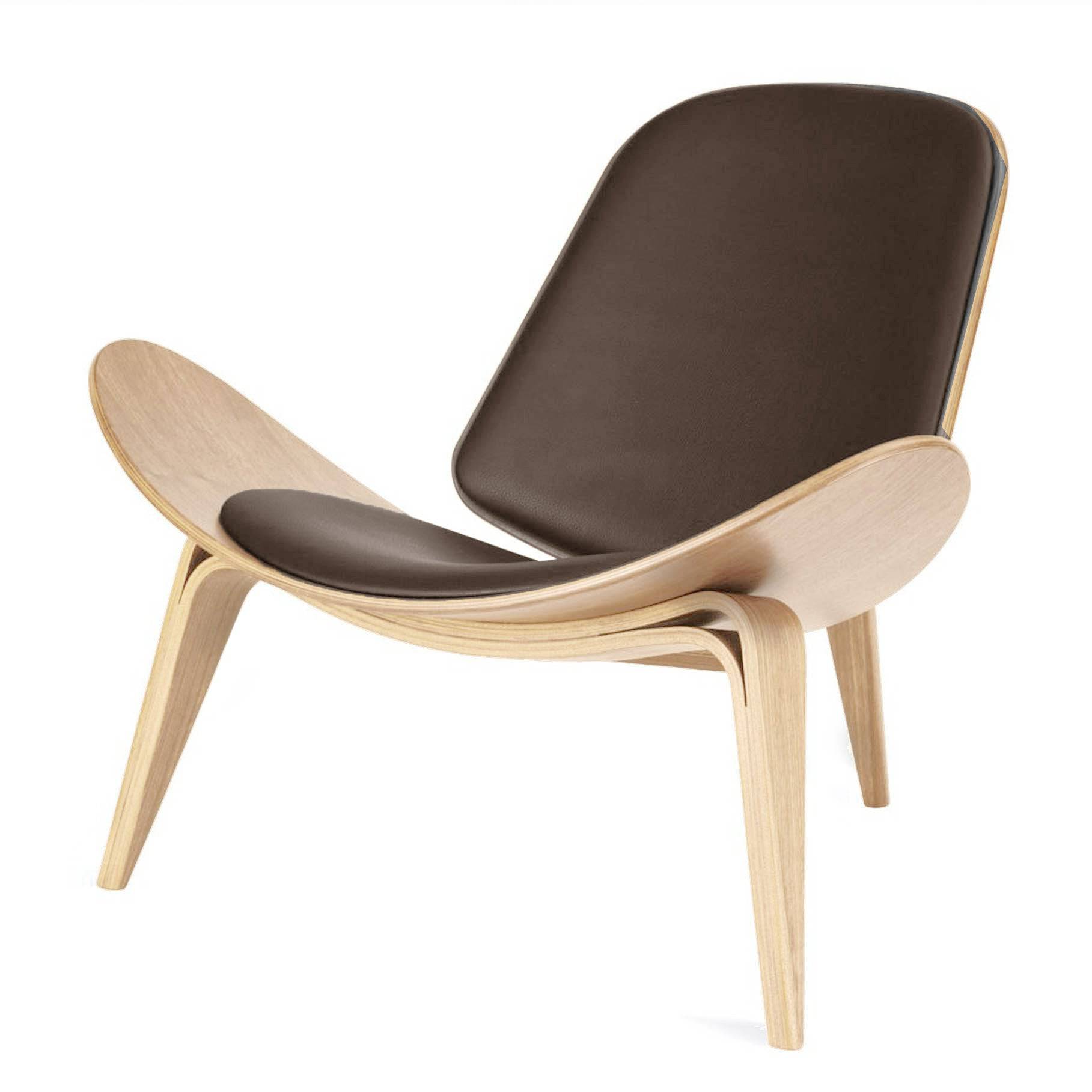 Display image of BEACON Smile Lounge Chair, modern lounge chair with sleek design, shown as an in-store display item.