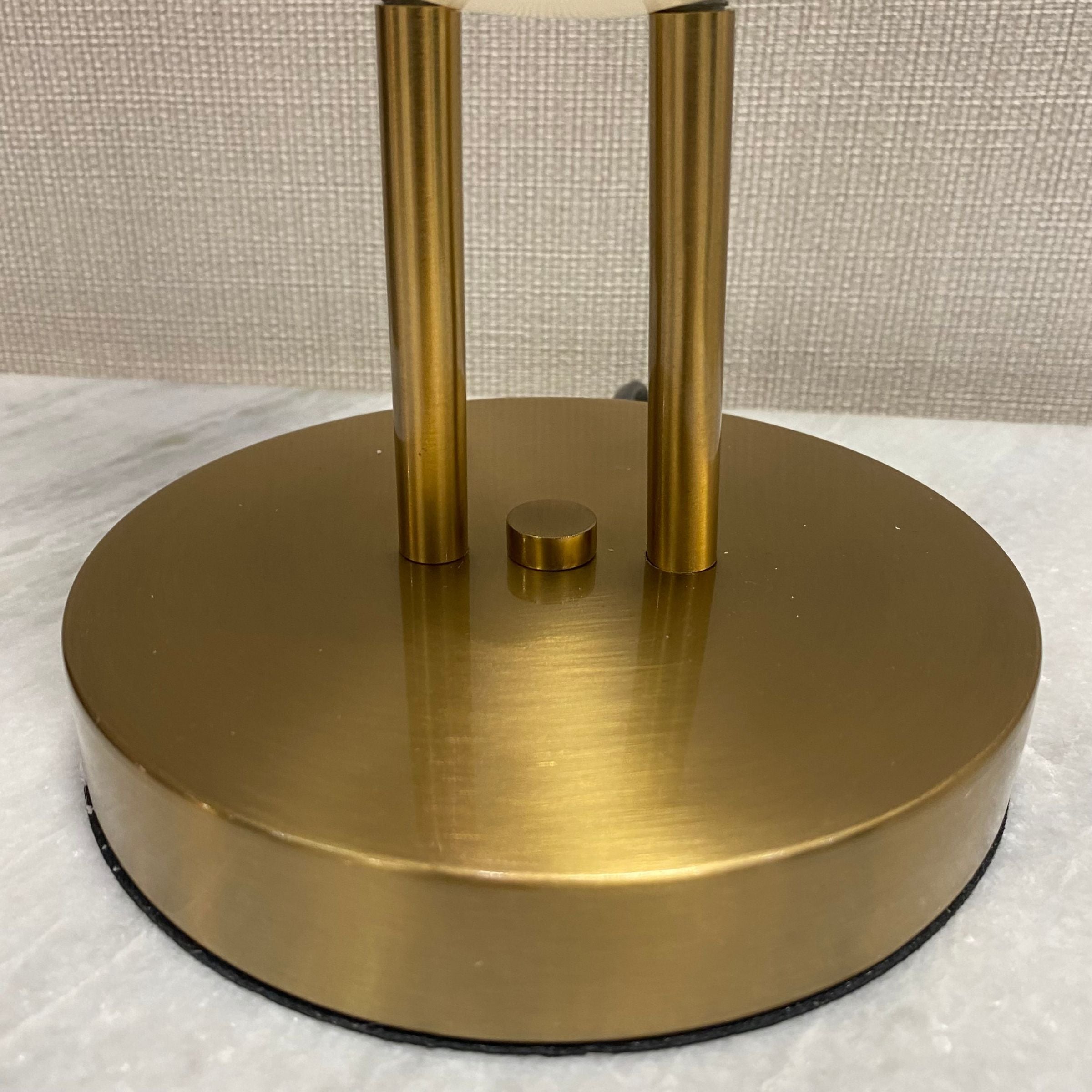 White BEACON desk table lamp model CY-LTD-1011-W with sleek design, ideal for office or bedside lighting.