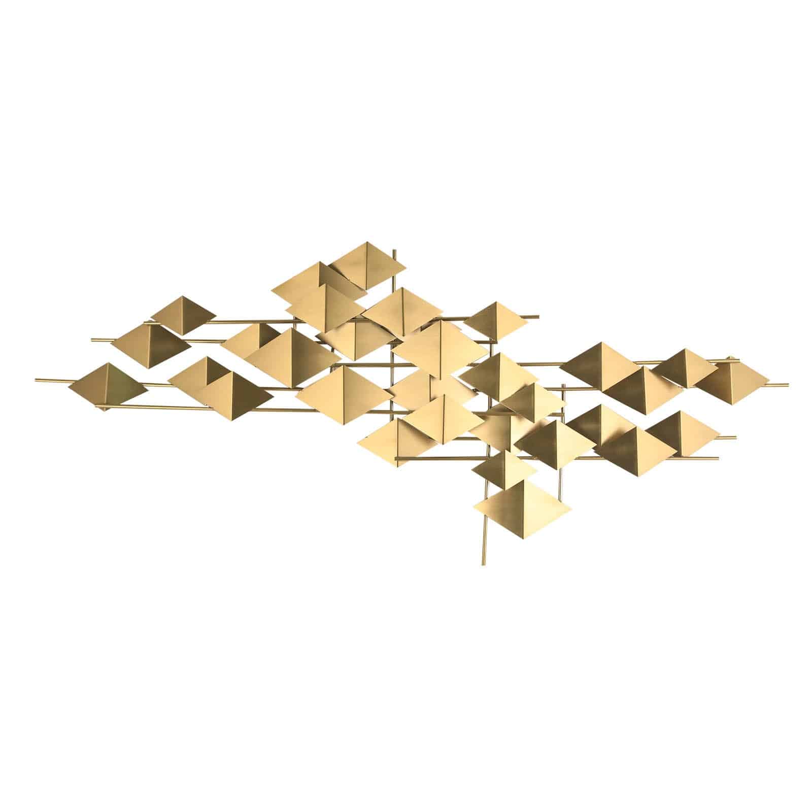Handcrafted stainless steel artwork called The Flock by Beacon, displayed as a decorative art piece with intricate design details.