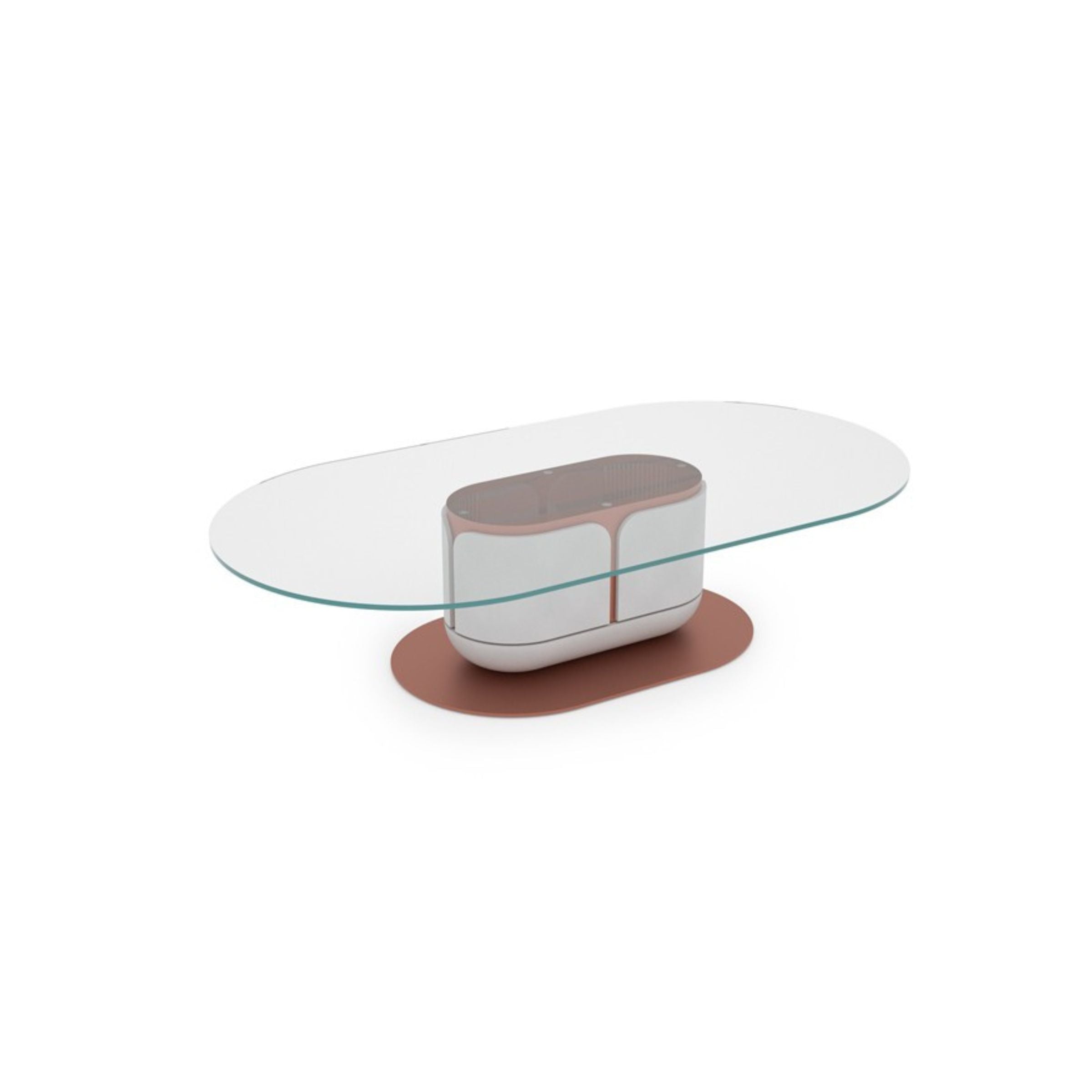 Modern Tulip coffee table by LODA Furniture featuring a sleek round design with a smooth surface and sturdy base.