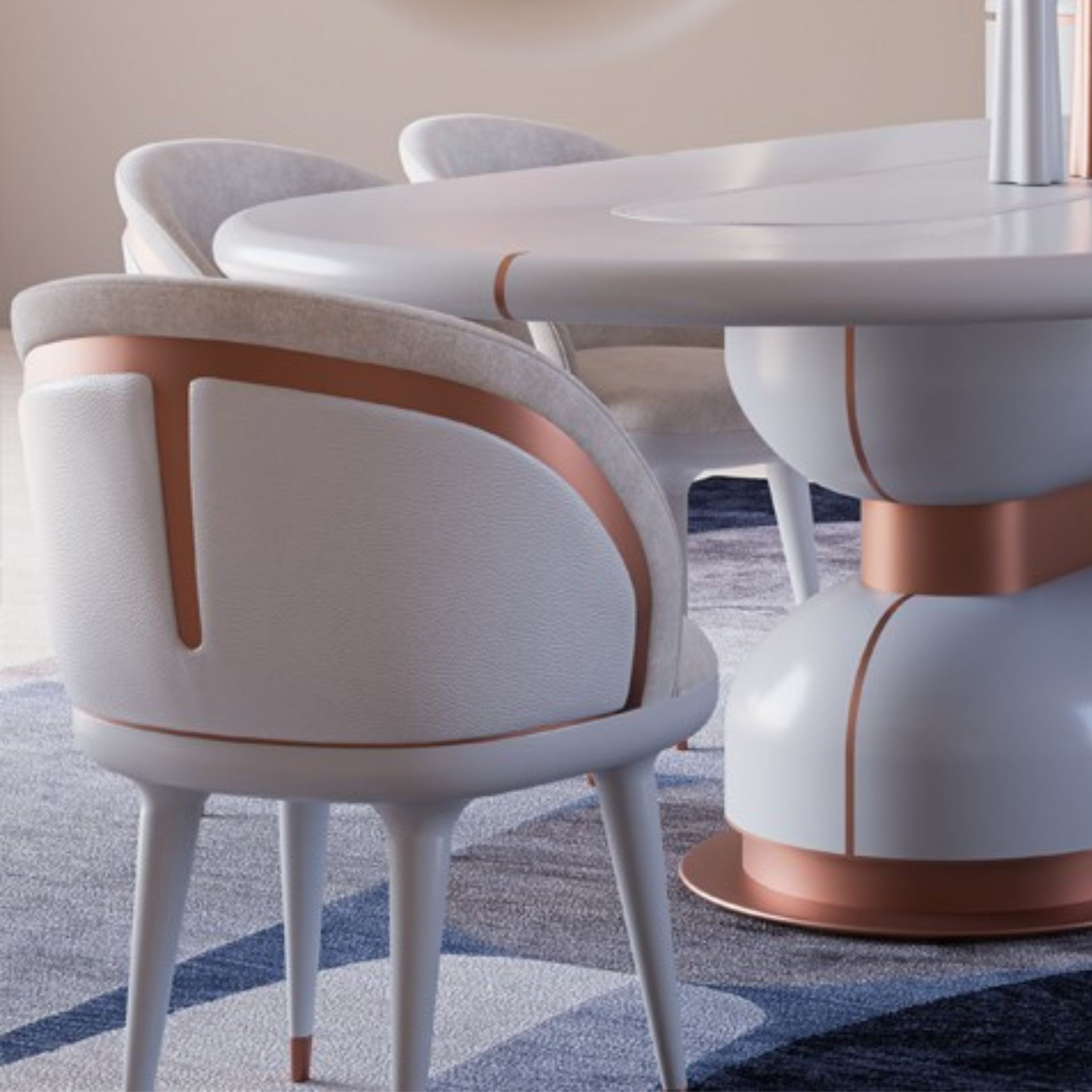 Display Item - Tulip Dining Table 260*120 CM MASTLP001-Nakheel -  DISPLAY ITEM - ebarza Furniture UAE | Shop Modern Furniture in Abu Dhabi & Dubai - مفروشات ايبازرا في الامارات | تسوق اثاث عصري وديكورات مميزة في دبي وابوظبي