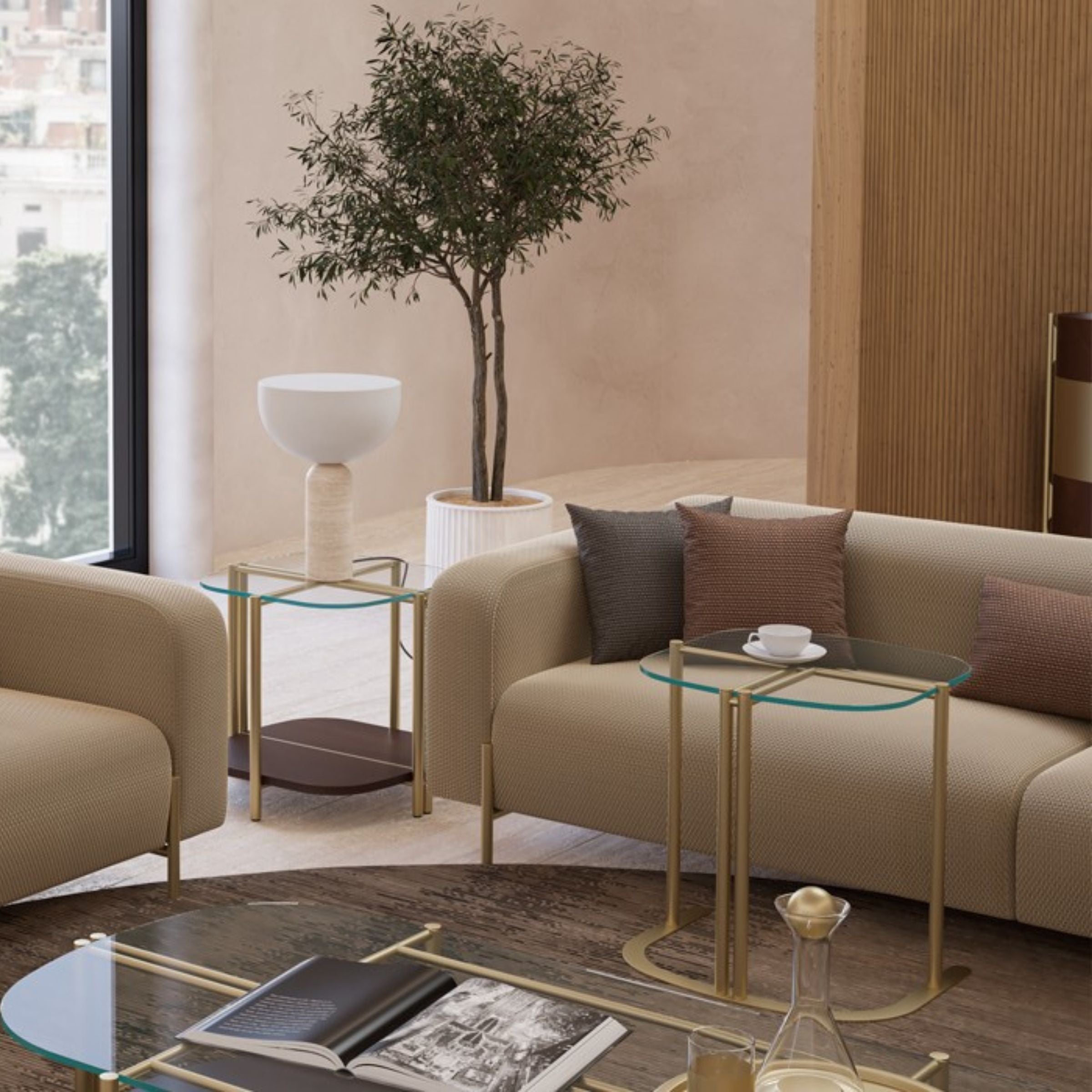 Display Item - Vega 4 Seater Sofa 300cm KOLVEGD01YAS -  DISPLAY ITEM - ebarza Furniture UAE | Shop Modern Furniture in Abu Dhabi & Dubai - مفروشات ايبازرا في الامارات | تسوق اثاث عصري وديكورات مميزة في دبي وابوظبي