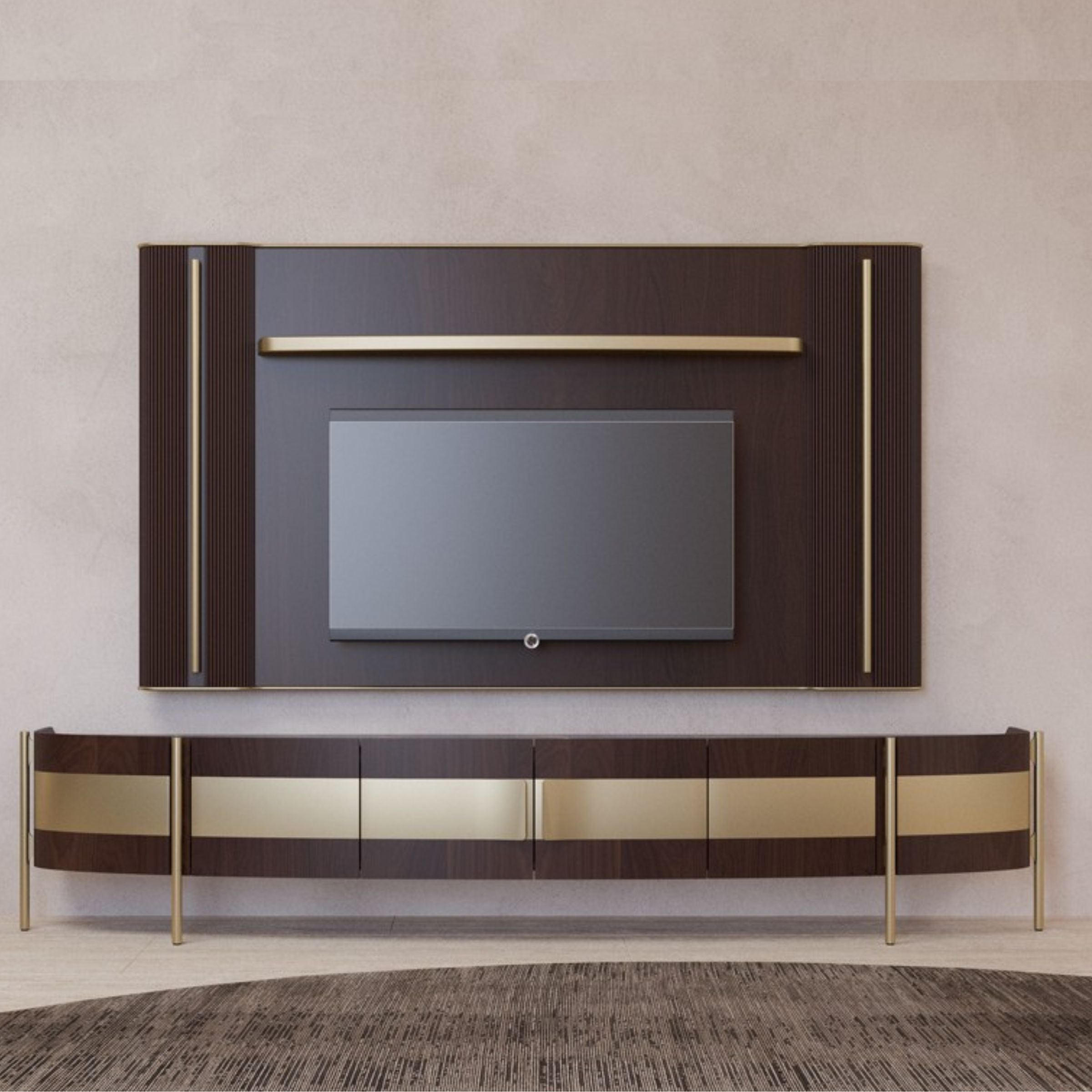 Display Item - Vega TV Unit 268cm TVAVEG001Nakheel -  DISPLAY ITEM - ebarza Furniture UAE | Shop Modern Furniture in Abu Dhabi & Dubai - مفروشات ايبازرا في الامارات | تسوق اثاث عصري وديكورات مميزة في دبي وابوظبي