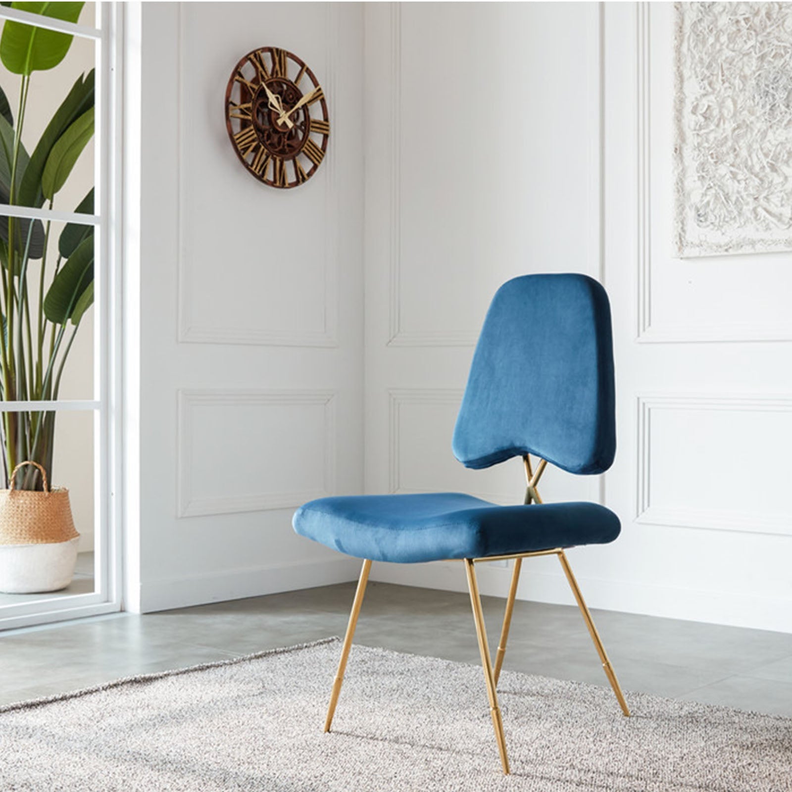Display Item Velletri Cross  Dinning Chair Tg-185-SR -  DISPLAY ITEM - ebarza Furniture UAE | Shop Modern Furniture in Abu Dhabi & Dubai - مفروشات ايبازرا في الامارات | تسوق اثاث عصري وديكورات مميزة في دبي وابوظبي