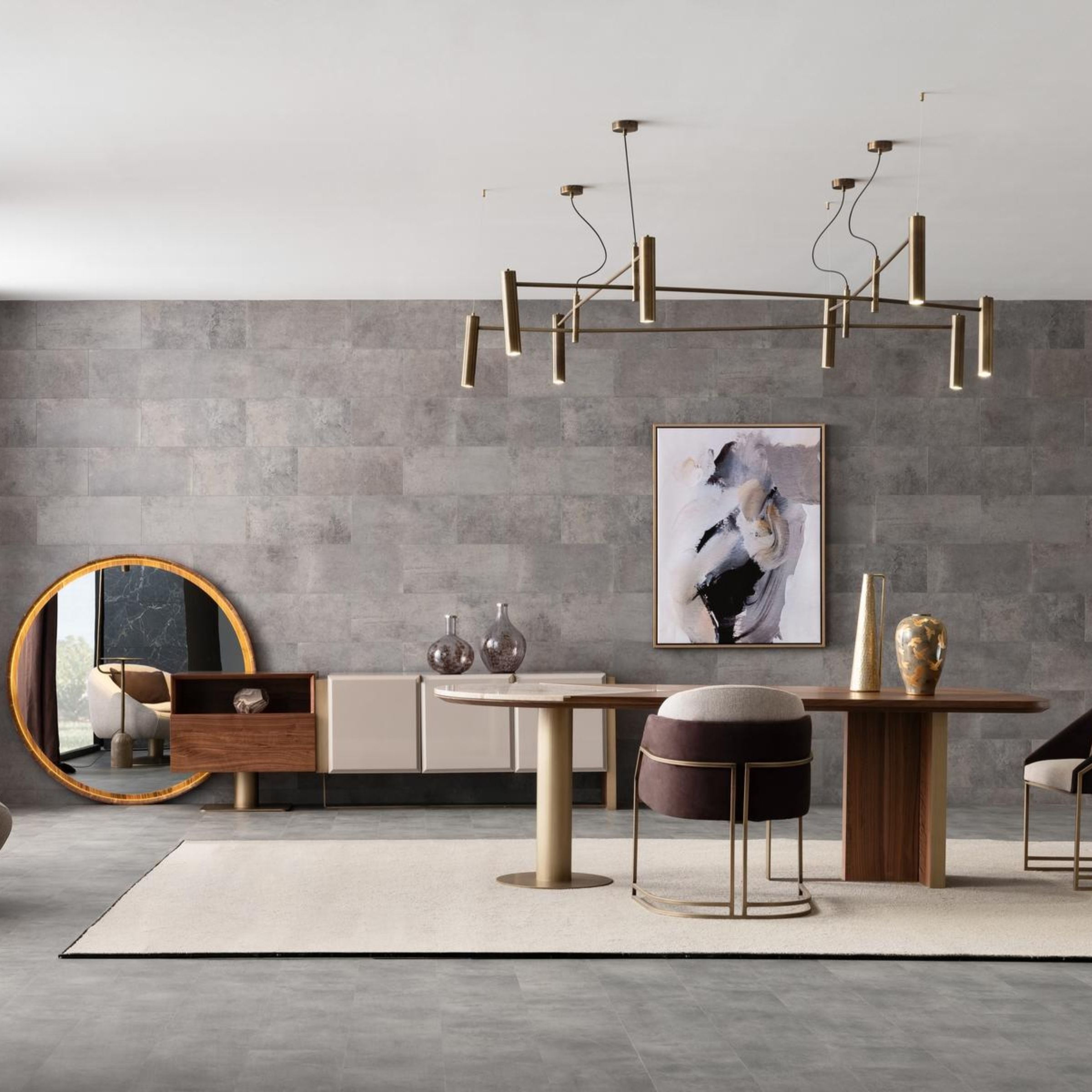 Wagon Dining Table Orxwgn-Dtable -  Dining Tables - ebarza Furniture UAE | Shop Modern Furniture in Abu Dhabi & Dubai - مفروشات ايبازرا في الامارات | تسوق اثاث عصري وديكورات مميزة في دبي وابوظبي