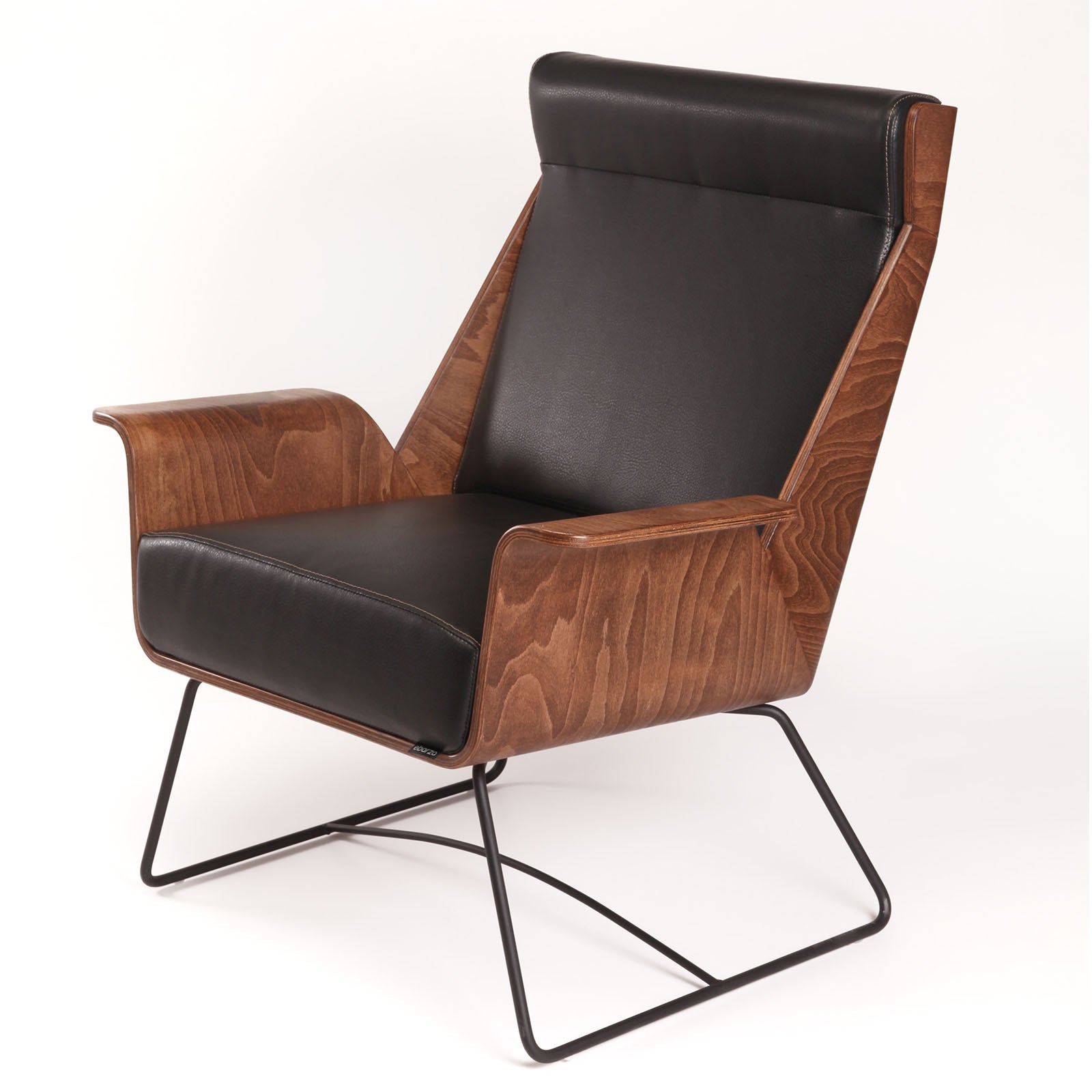 Display of the Wings Chair Wing-001-WNakheel by KYS Mobilya Tasarim, featuring a modern wingback design with plush upholstery.