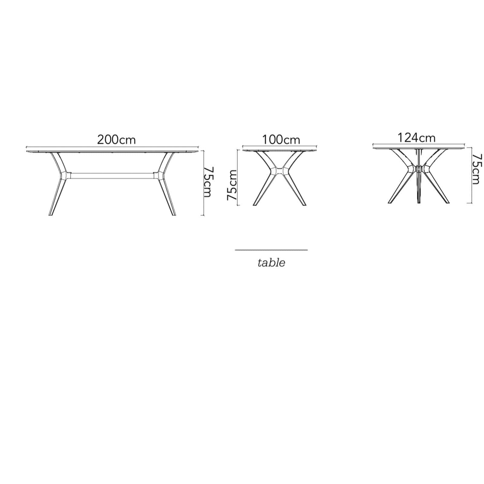 Display Piece - Beretta  Dining Table Ber008-Only Table -  DISPLAY ITEM - ebarza Furniture UAE | Shop Modern Furniture in Abu Dhabi & Dubai - مفروشات ايبازرا في الامارات | تسوق اثاث عصري وديكورات مميزة في دبي وابوظبي