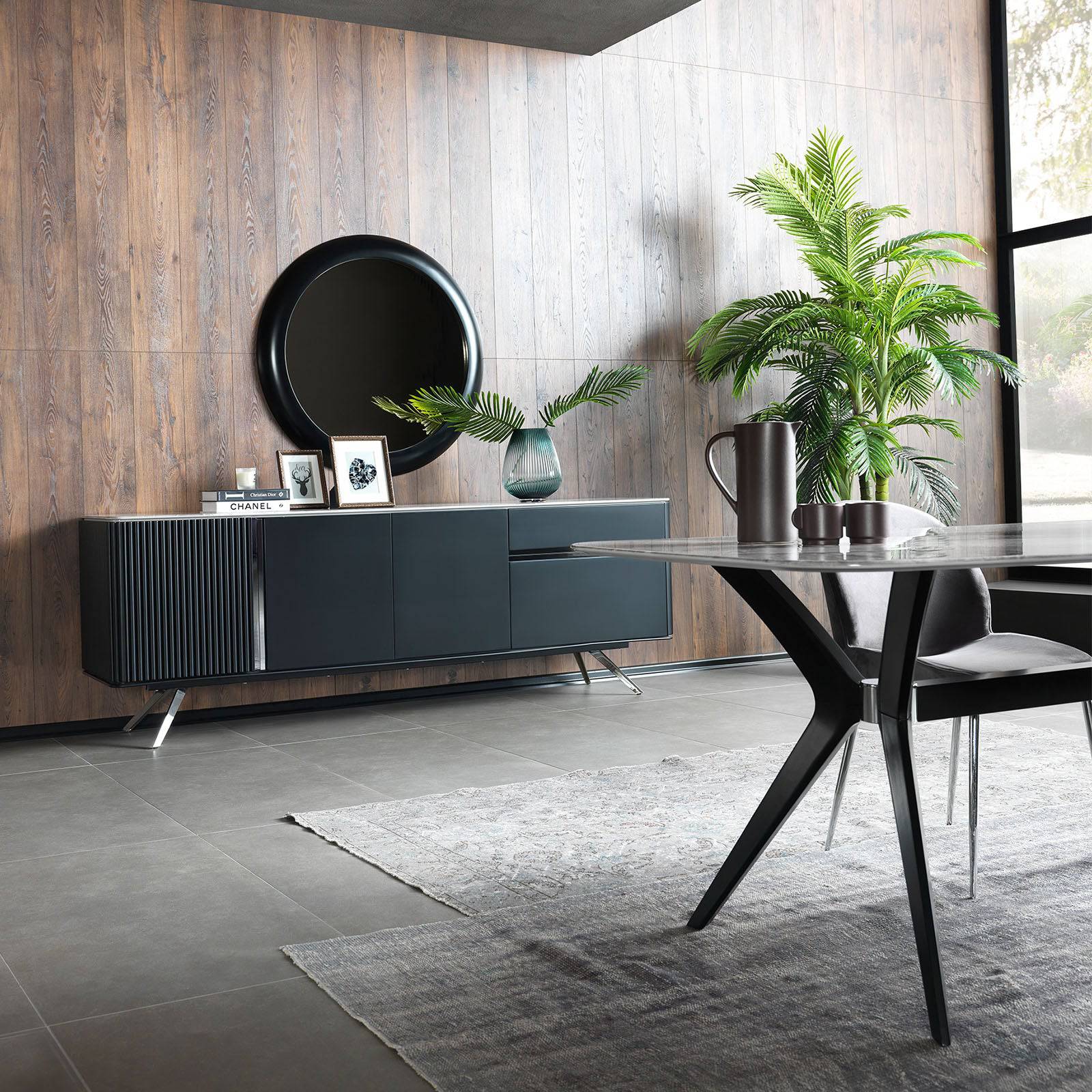 Display Piece - Beretta  Dining Table Ber008-Only Table -  DISPLAY ITEM - ebarza Furniture UAE | Shop Modern Furniture in Abu Dhabi & Dubai - مفروشات ايبازرا في الامارات | تسوق اثاث عصري وديكورات مميزة في دبي وابوظبي