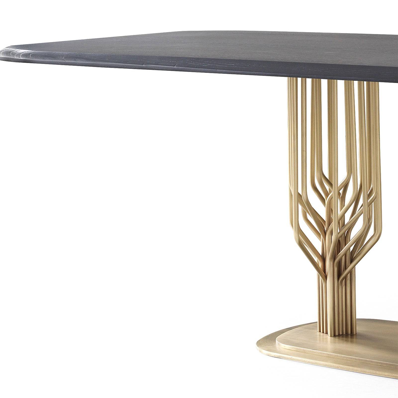 Display image of the Bug Dining Table Bug-240 by LODA Furniture, showcasing the modern wooden dining table design.