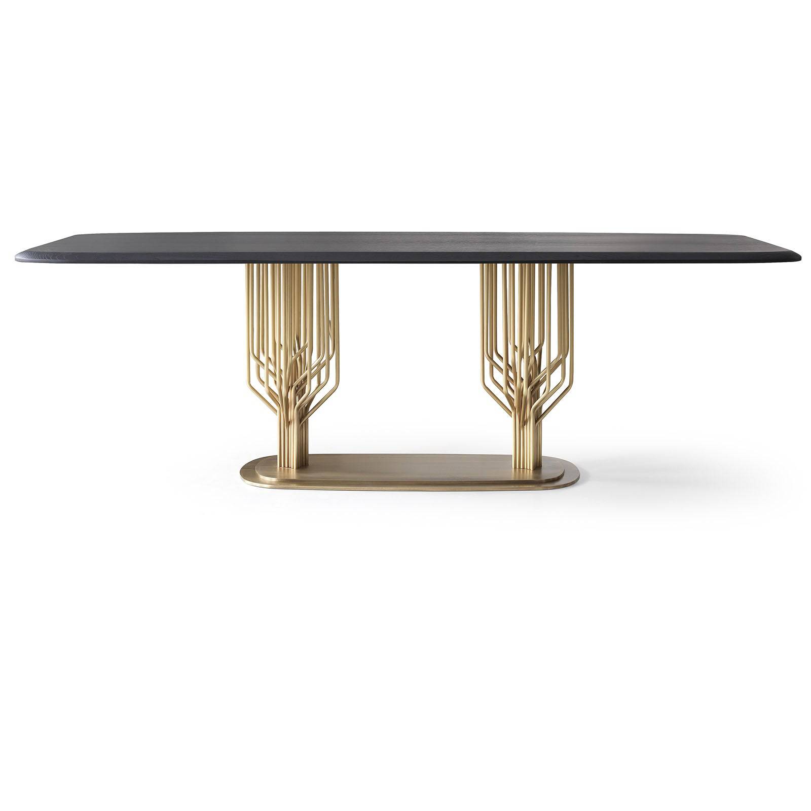 Display image of LODA Furniture Bug-240 dining table, showcasing the modern wooden design and sturdy construction.