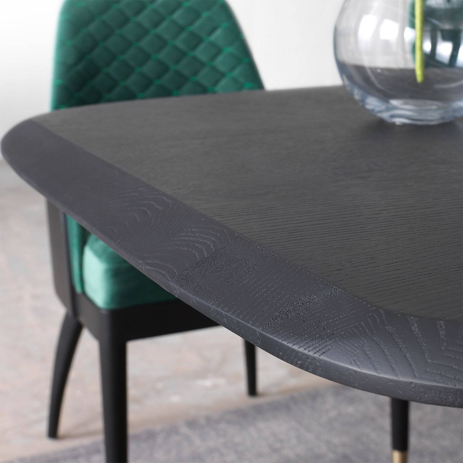 Display image of LODA Furniture Bug-240 dining table showcasing the modern wooden design with a smooth surface.