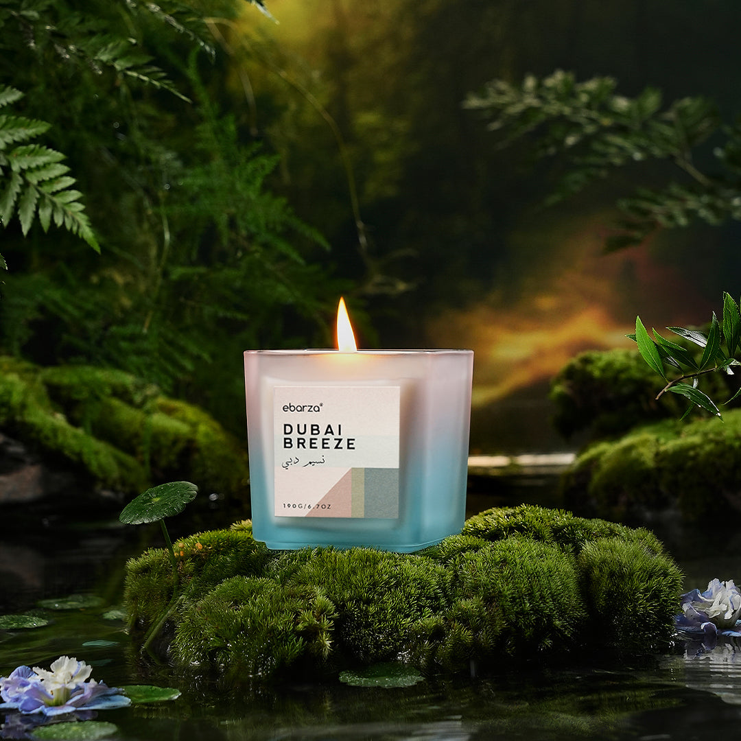 Dubai Breeze - Charming - NORDIC PINE 190g [ Scented Candle ] MS.QN2209 -  Candles - ebarza Furniture UAE | Shop Modern Furniture in Abu Dhabi & Dubai - مفروشات ايبازرا في الامارات | تسوق اثاث عصري وديكورات مميزة في دبي وابوظبي
