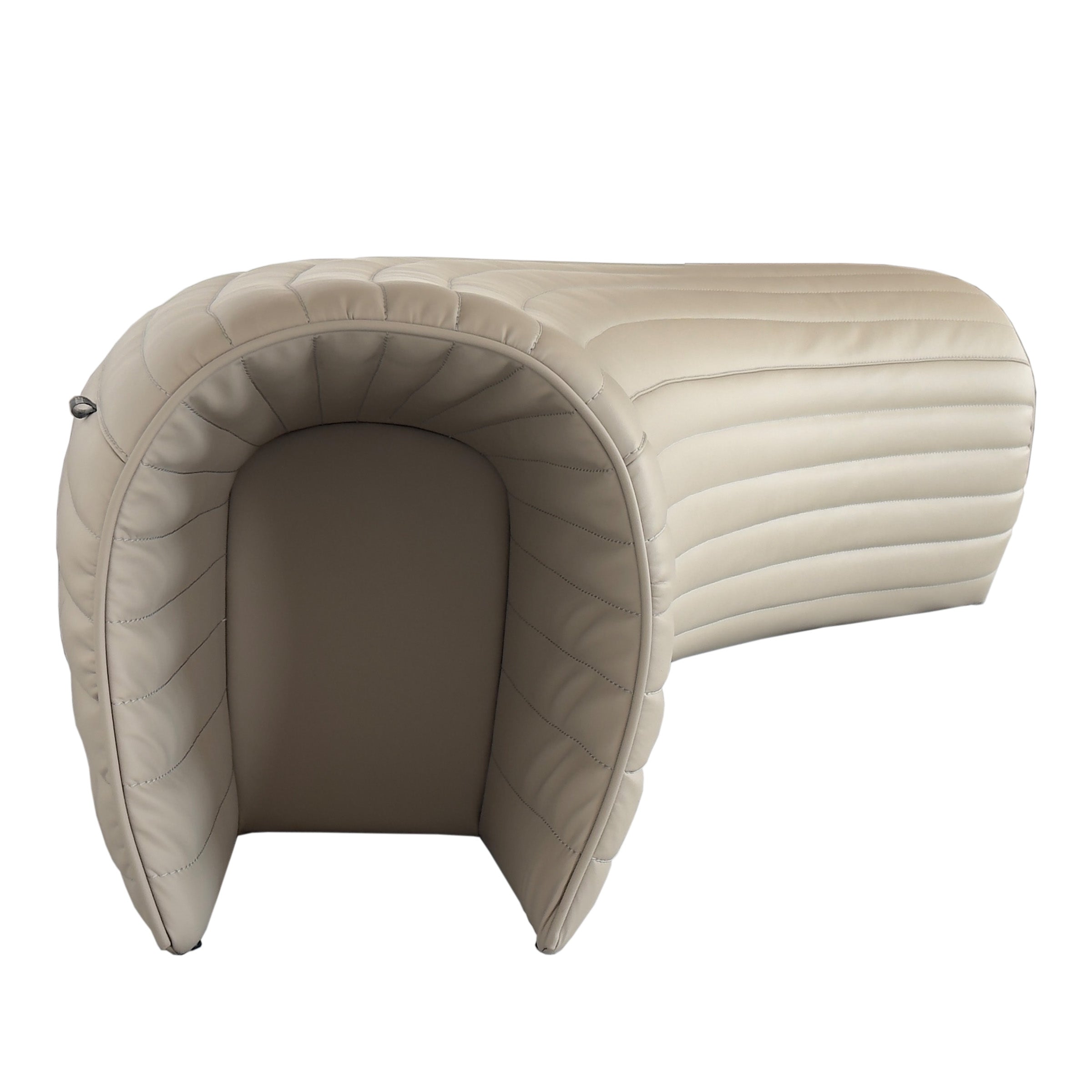 Dunecrest Bench TSS717 by BEACON, a sturdy wooden bench with a natural finish, suitable for indoor or outdoor seating.