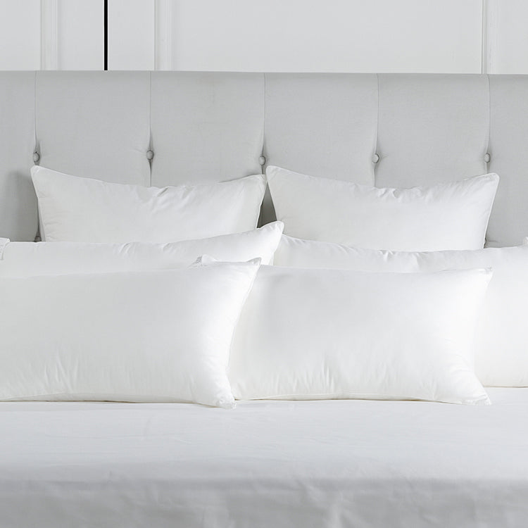 Beazon cushion filling in 45x45cm size, soft and fluffy for cushions, shown in a close-up image.