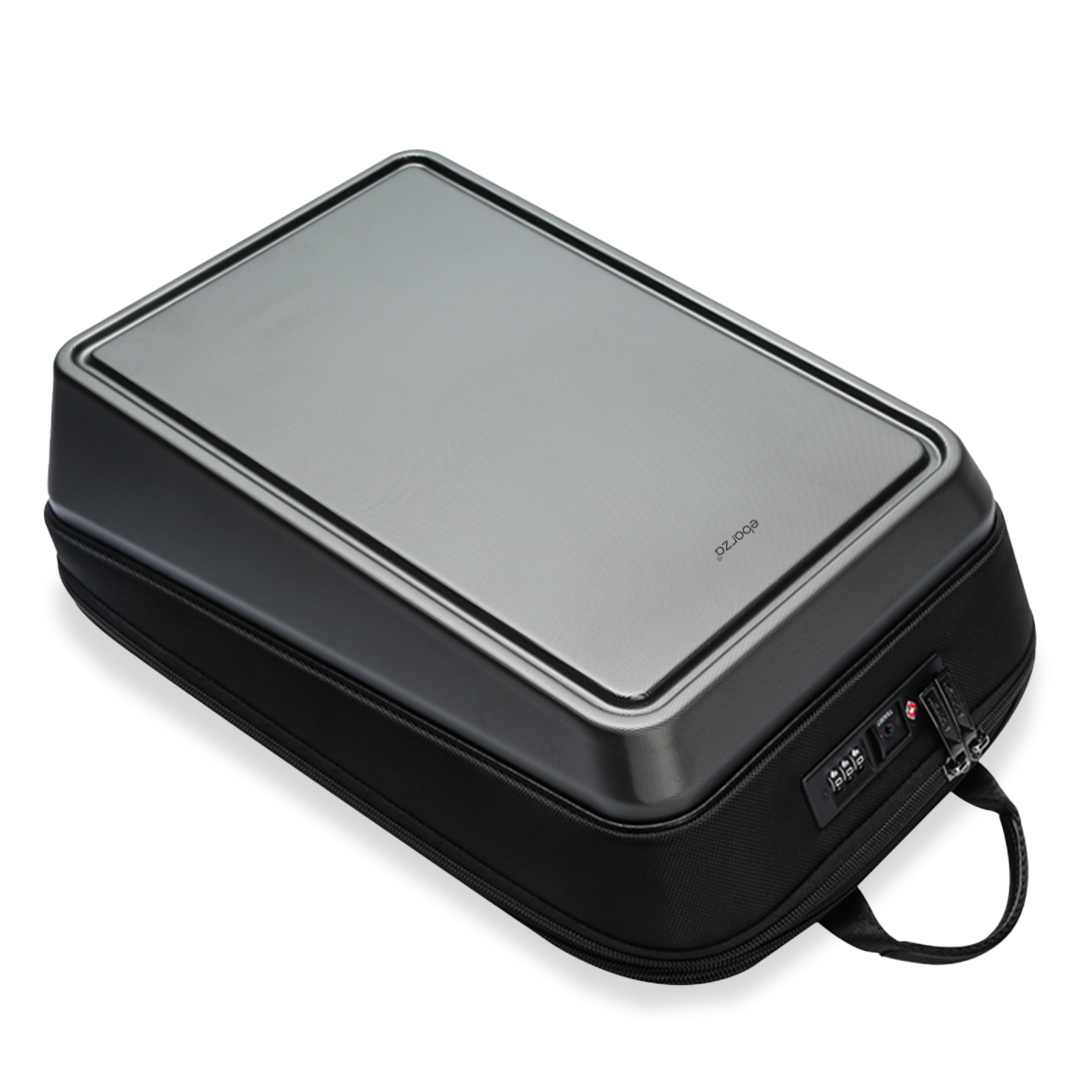 Ebarza traveling bag by Beacon, 61-123059, showing a stylish, durable bag with handles and compartments for travel accessories.