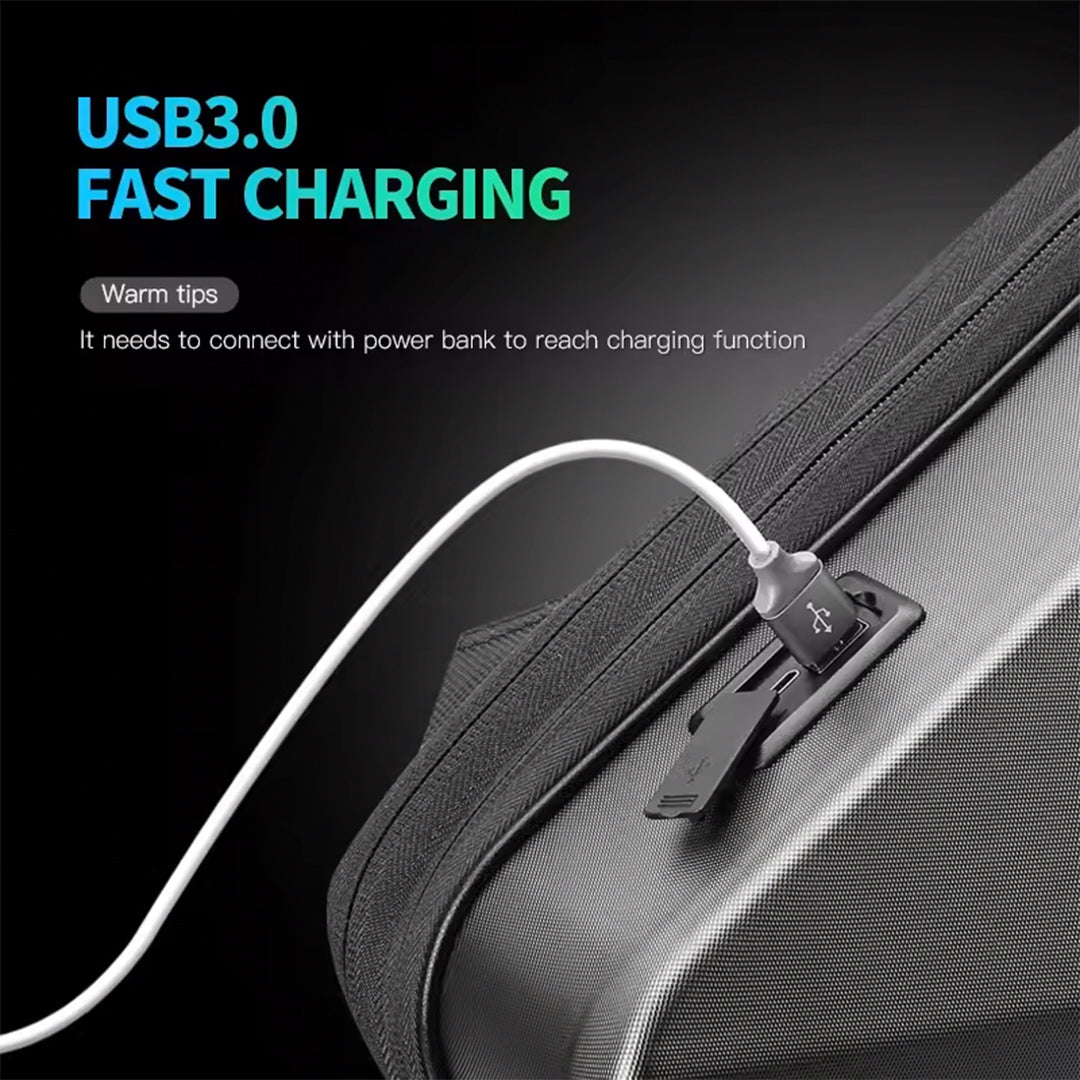 Ebarza traveling bag by Beacon, durable bag with multiple compartments, made for efficient travel and easy organization.