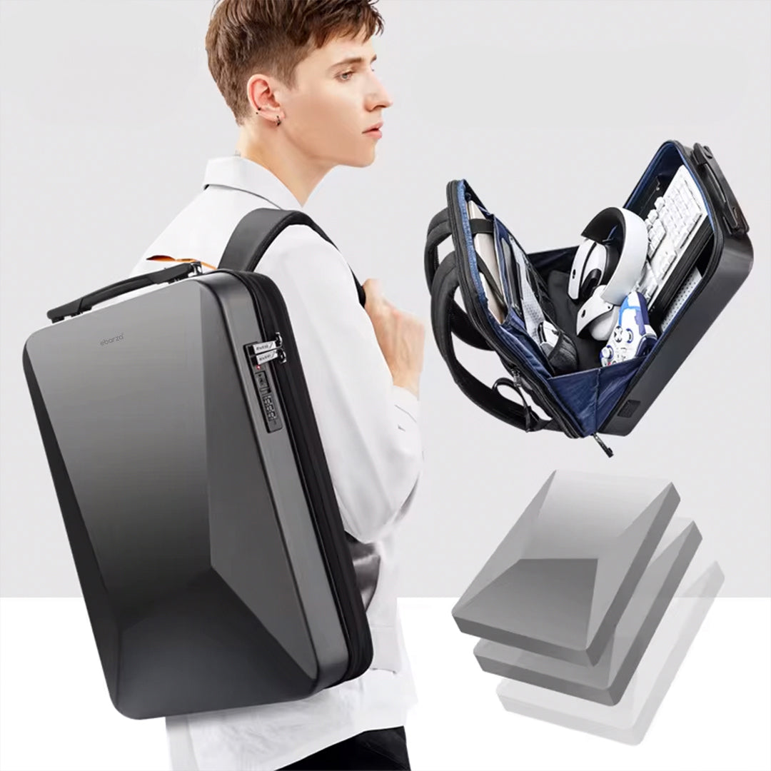 Ebarza travel bag by Beacon, large durable bag with handles and zipper, suitable for trips and travel accessories.