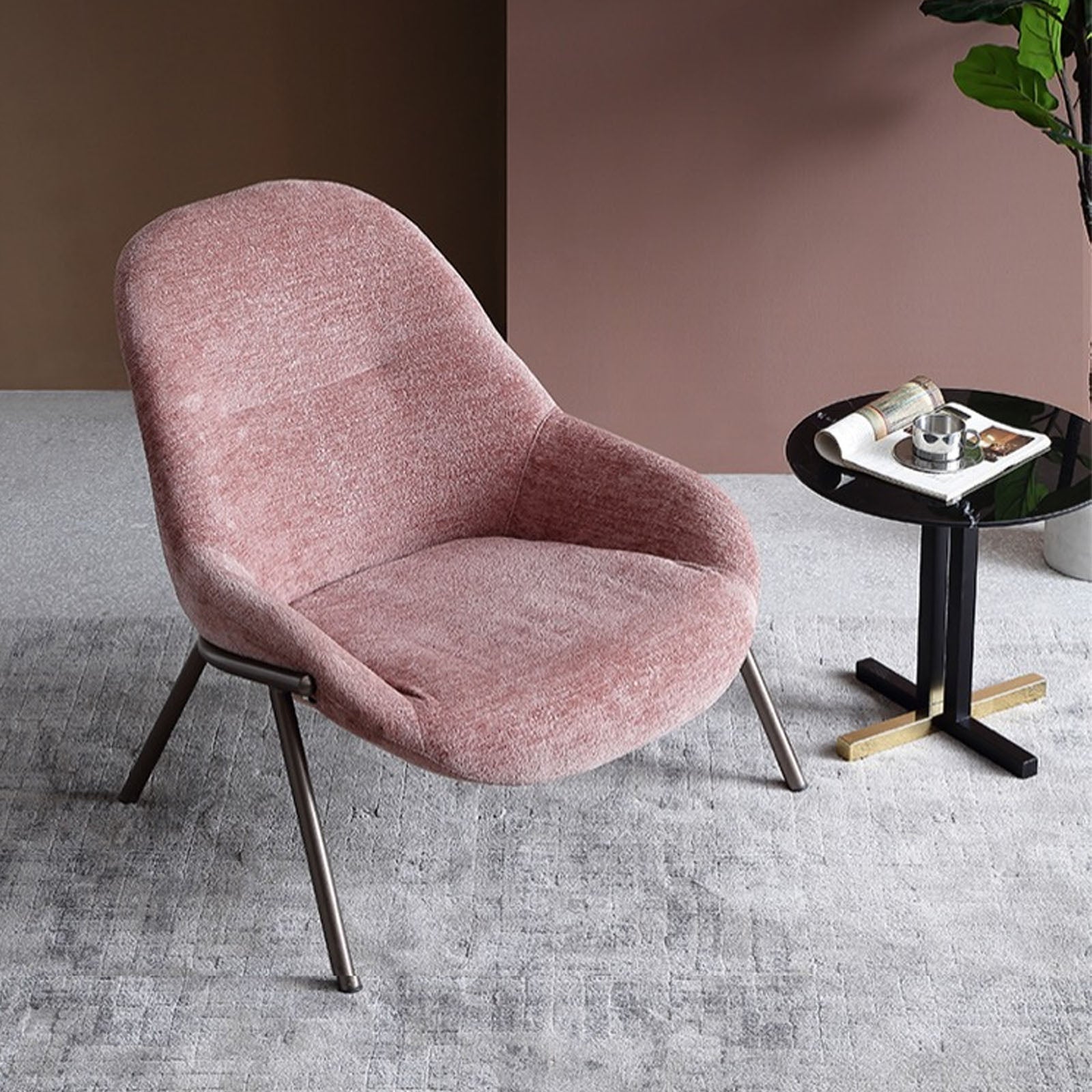 Display Item - Oslo Lounge Chair Lc037Nakheel -  USED ITEM | قطعة من المعرض - كرسي صالة أوسلو - ebarza Furniture UAE | Shop Modern Furniture in Abu Dhabi & Dubai - مفروشات ايبازرا في الامارات | تسوق اثاث عصري وديكورات مميزة في دبي وابوظبي