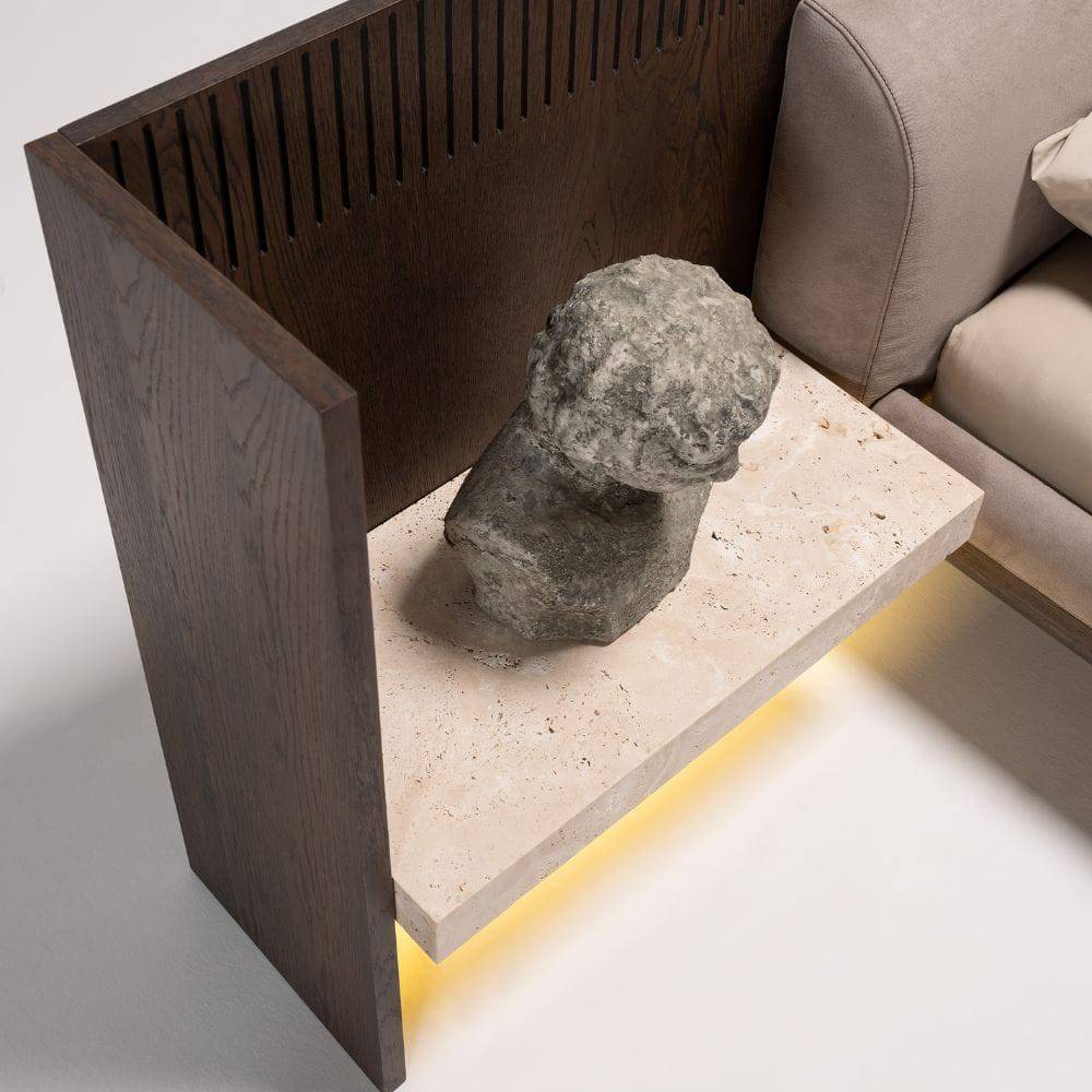 Display Item - Edessa Bedstead With 1X Nightstand Edsa-Bed-YAS -  DISPLAY ITEM - ebarza Furniture UAE | Shop Modern Furniture in Abu Dhabi & Dubai - مفروشات ايبازرا في الامارات | تسوق اثاث عصري وديكورات مميزة في دبي وابوظبي