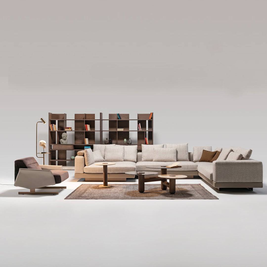 Edessa Corner Sofa Edsa-Ushape -  Sofas | صوفا زاوية إديسا - ebarza Furniture UAE | Shop Modern Furniture in Abu Dhabi & Dubai - مفروشات ايبازرا في الامارات | تسوق اثاث عصري وديكورات مميزة في دبي وابوظبي
