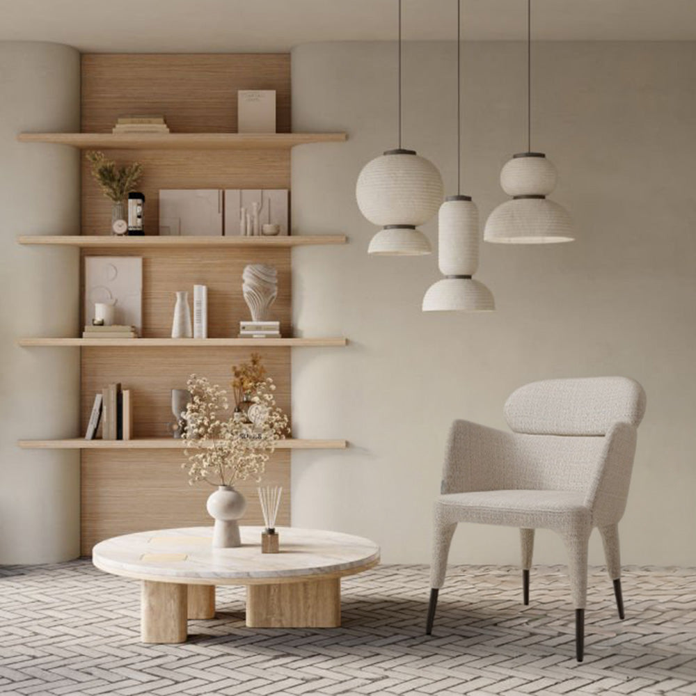 BEACON Edina Dining Chair BC686 with wooden frame and upholstered seat, modern design for dining room decor