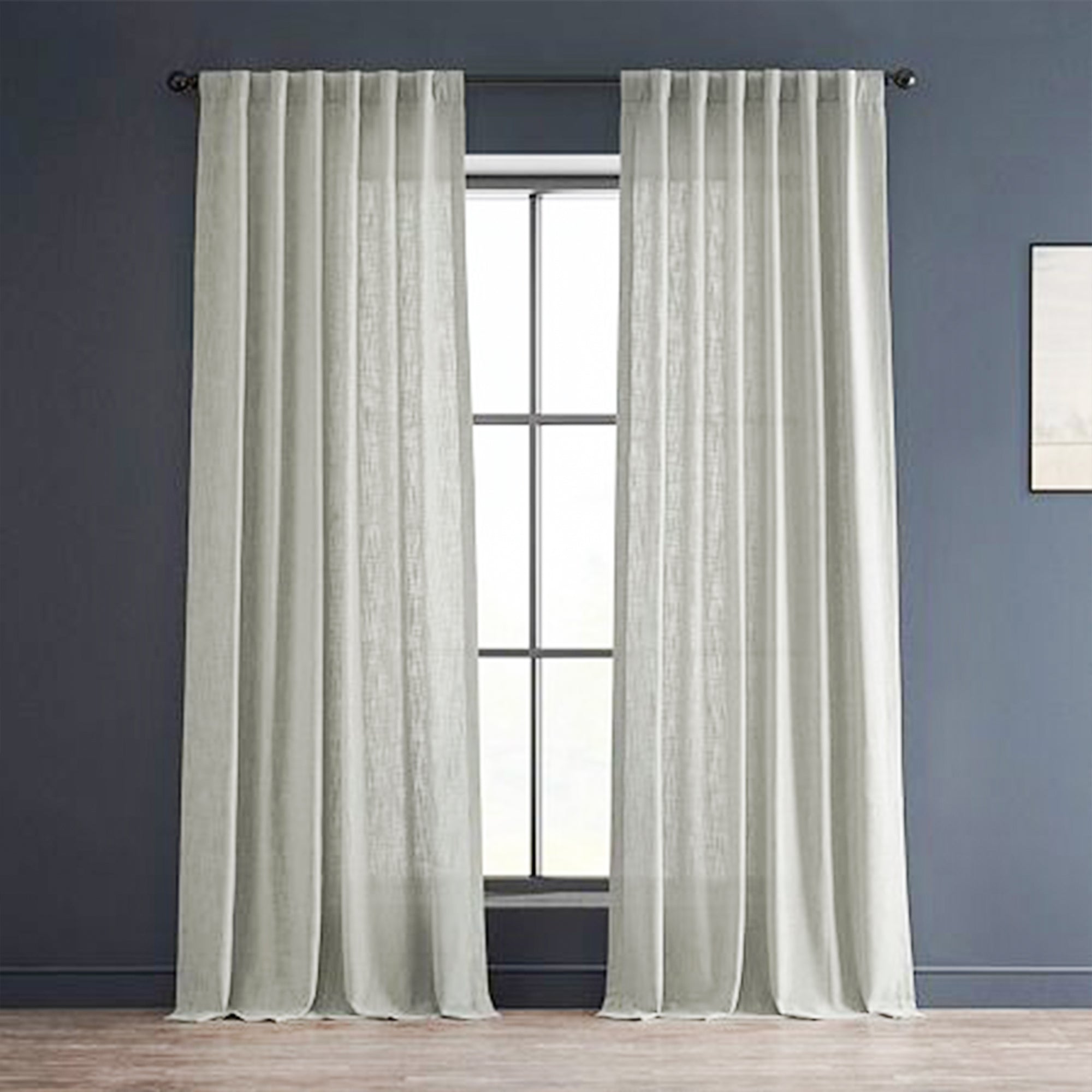 Elegant ROGER Window Curtain Fabric QX139 ROGER -  Curtains & Drapes - ebarza Furniture UAE | Shop Modern Furniture in Abu Dhabi & Dubai - مفروشات ايبازرا في الامارات | تسوق اثاث عصري وديكورات مميزة في دبي وابوظبي