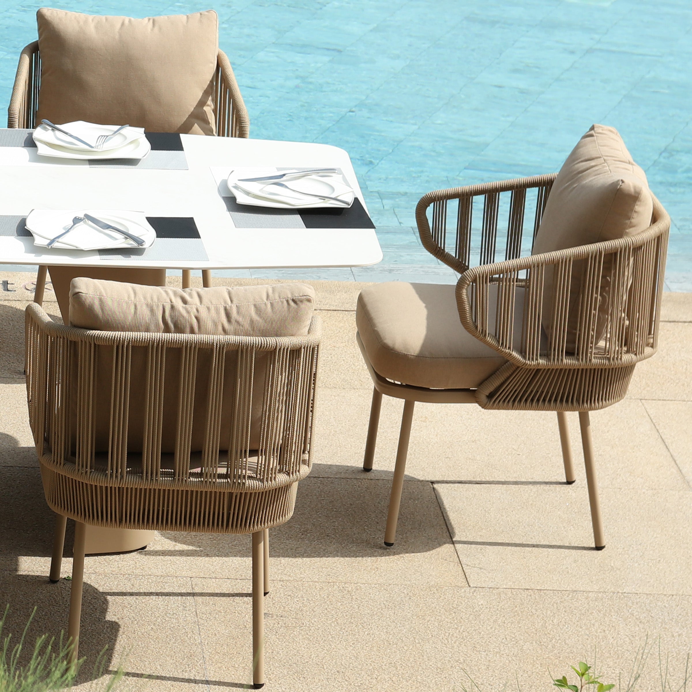 Embrace Outdoor Dining Chair MYX-DC1040 -  Outdoor Chairs - ebarza Furniture UAE | Shop Modern Furniture in Abu Dhabi & Dubai - مفروشات ايبازرا في الامارات | تسوق اثاث عصري وديكورات مميزة في دبي وابوظبي