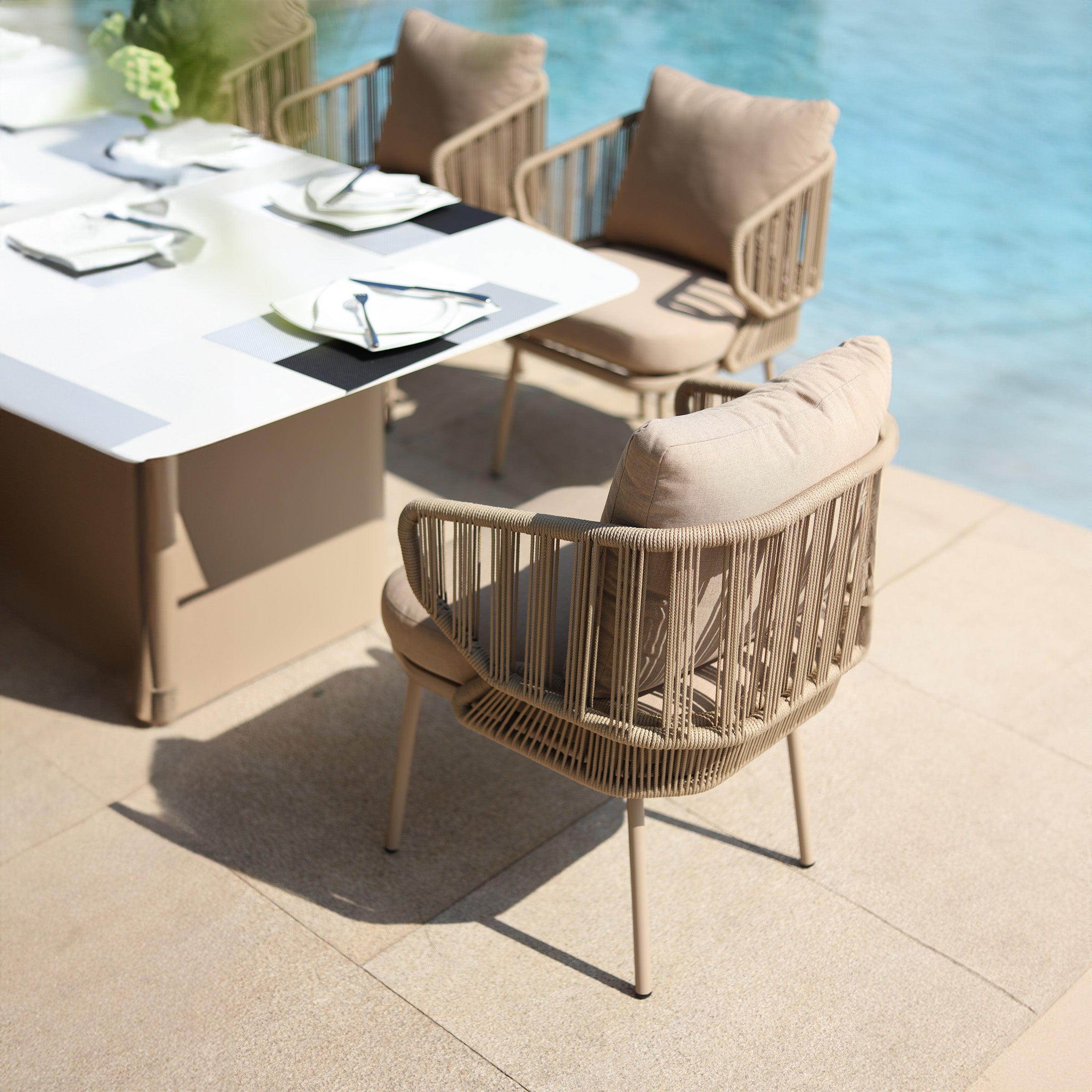 Embrace Outdoor Dining Chair MYX-DC1040 -  Outdoor Chairs - ebarza Furniture UAE | Shop Modern Furniture in Abu Dhabi & Dubai - مفروشات ايبازرا في الامارات | تسوق اثاث عصري وديكورات مميزة في دبي وابوظبي