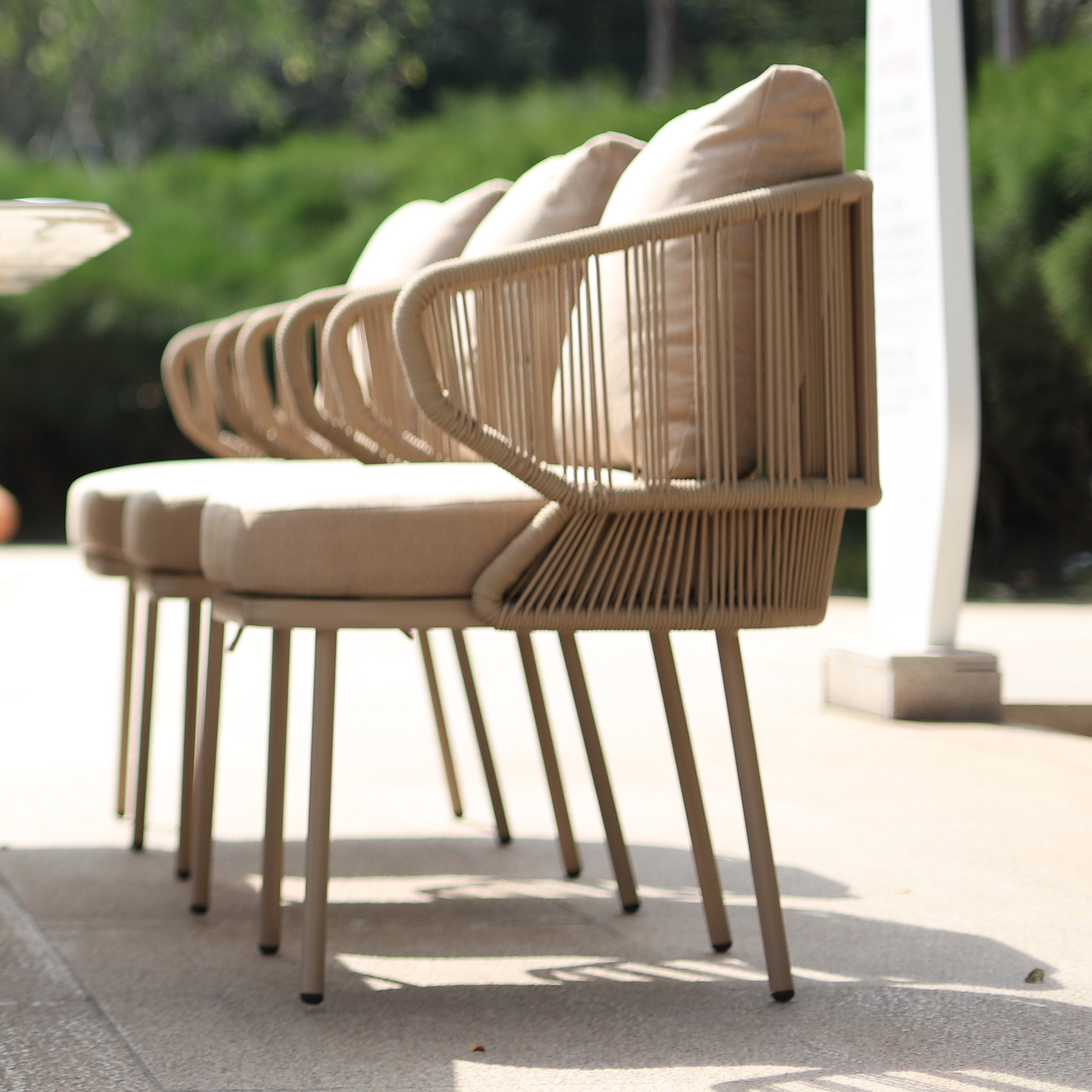 Embrace Outdoor Dining Chair MYX-DC1040 -  Outdoor Chairs - ebarza Furniture UAE | Shop Modern Furniture in Abu Dhabi & Dubai - مفروشات ايبازرا في الامارات | تسوق اثاث عصري وديكورات مميزة في دبي وابوظبي