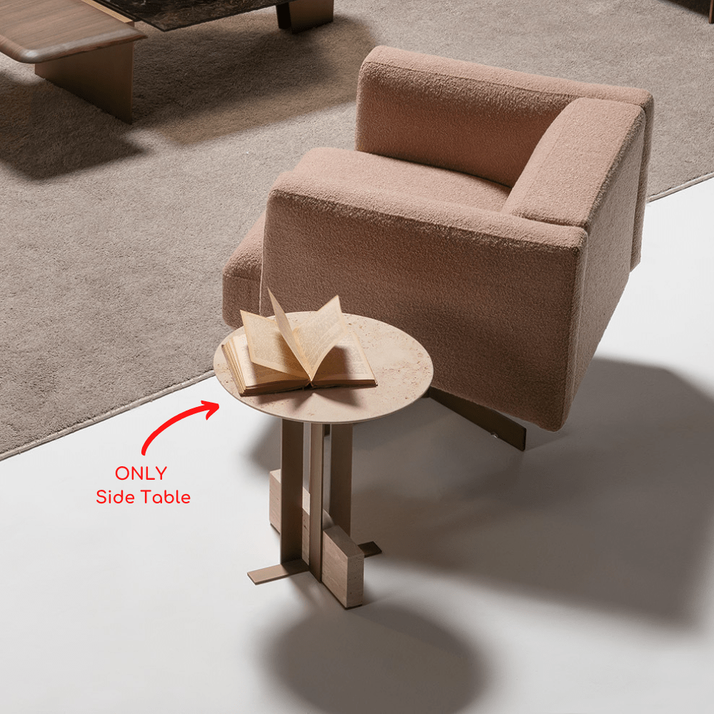 Era Side Table Era-002 -  Side Tables | طاولة جانبية من إرا - ebarza Furniture UAE | Shop Modern Furniture in Abu Dhabi & Dubai - مفروشات ايبازرا في الامارات | تسوق اثاث عصري وديكورات مميزة في دبي وابوظبي