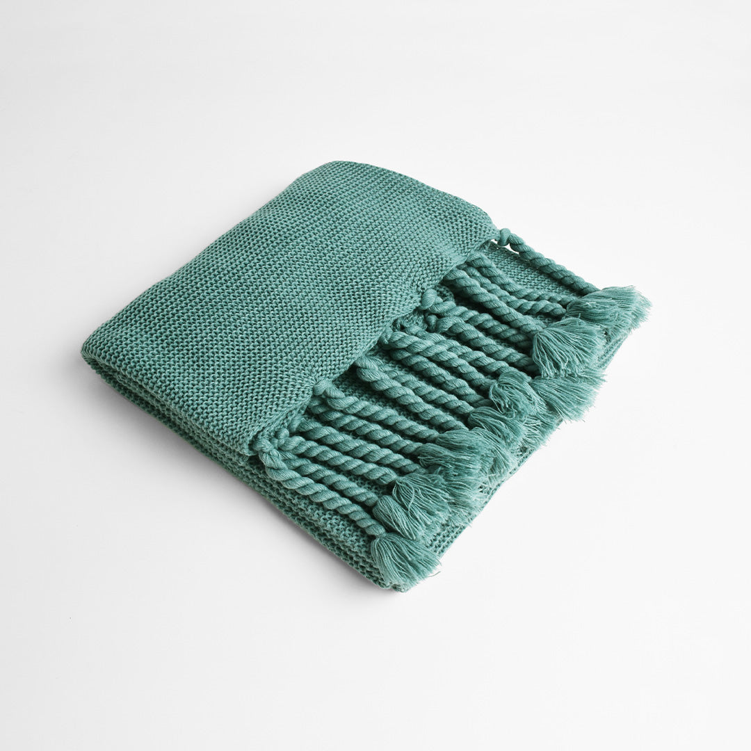 Buy SKJG Benne Imitation Cashmere Tassel Blanket ETB021 ebarza
