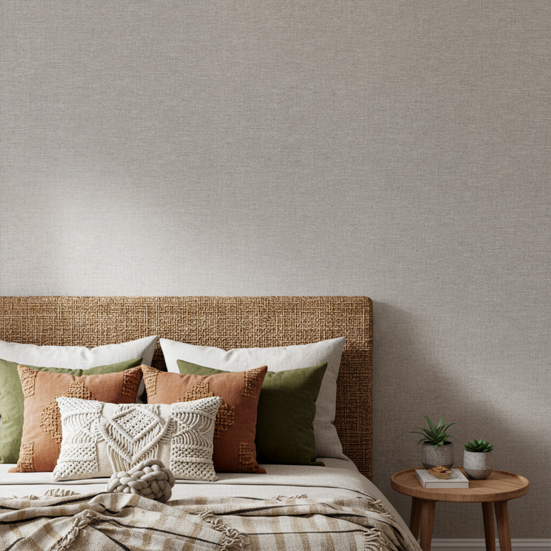 BEACON fabric wallcovering LK04-E1-01B-01 with textured textile design, ideal for elegant interior wall decoration.
