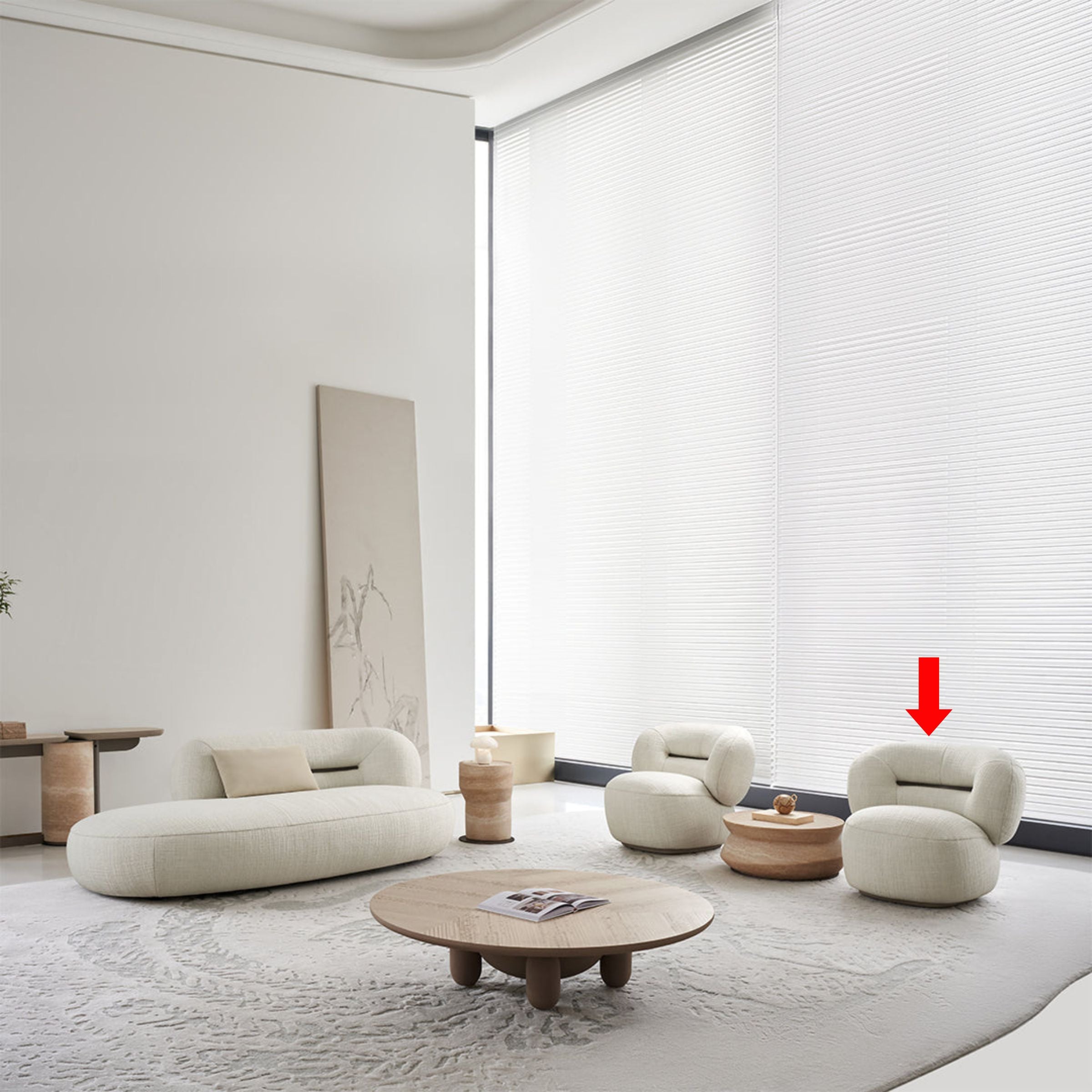 Pre-order 25 Days Delivery Ferrara Armchair AMCJ-DY6057 -  Armchairs - ebarza Furniture UAE | Shop Modern Furniture in Abu Dhabi & Dubai - مفروشات ايبازرا في الامارات | تسوق اثاث عصري وديكورات مميزة في دبي وابوظبي