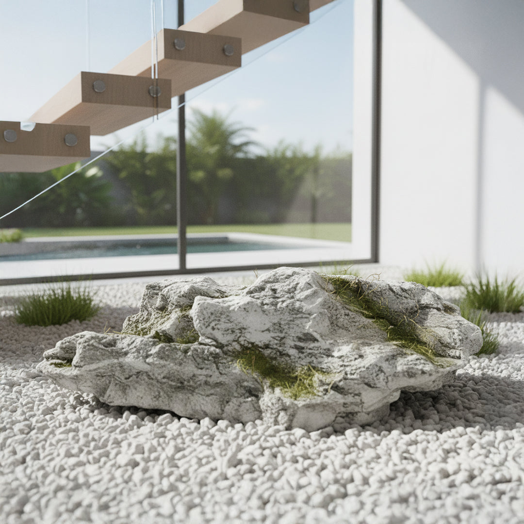 Fiberglass Stone ZL3115 -  Home Decor Figurines - ebarza Furniture UAE | Shop Modern Furniture in Abu Dhabi & Dubai - مفروشات ايبازرا في الامارات | تسوق اثاث عصري وديكورات مميزة في دبي وابوظبي