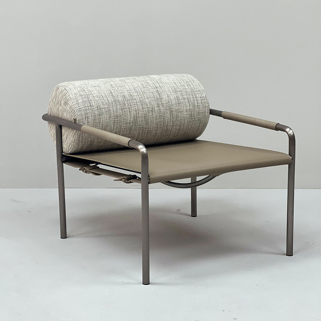 BEACON Filch Armchair MLL-A149 with plush fabric and modern design, shown in a cozy living room setting.