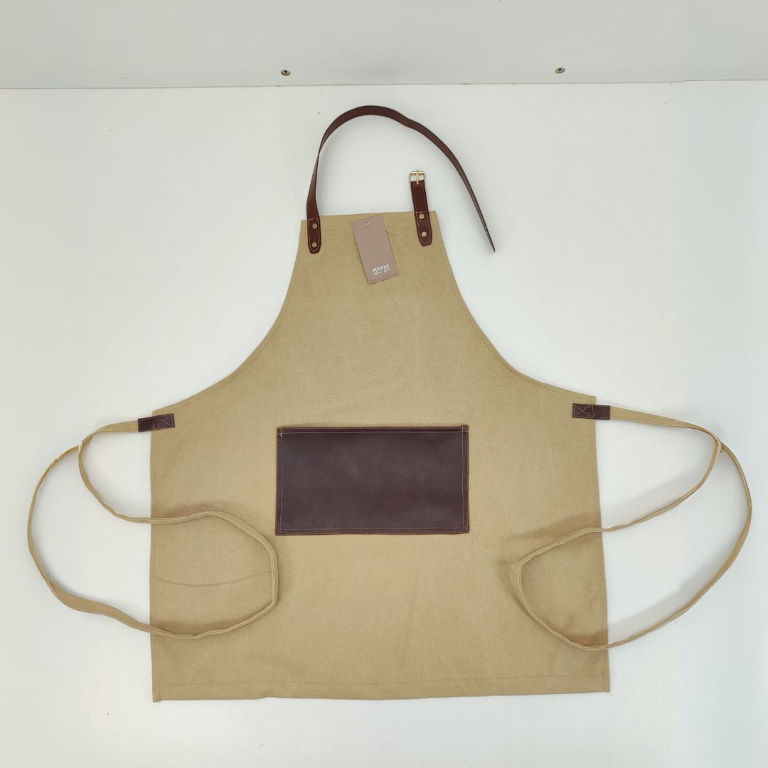 Flare Kitchen Apron-Sand  Color - KBB230367-1/Small -  Kitchen Appliances - ebarza Furniture UAE | Shop Modern Furniture in Abu Dhabi & Dubai - مفروشات ايبازرا في الامارات | تسوق اثاث عصري وديكورات مميزة في دبي وابوظبي