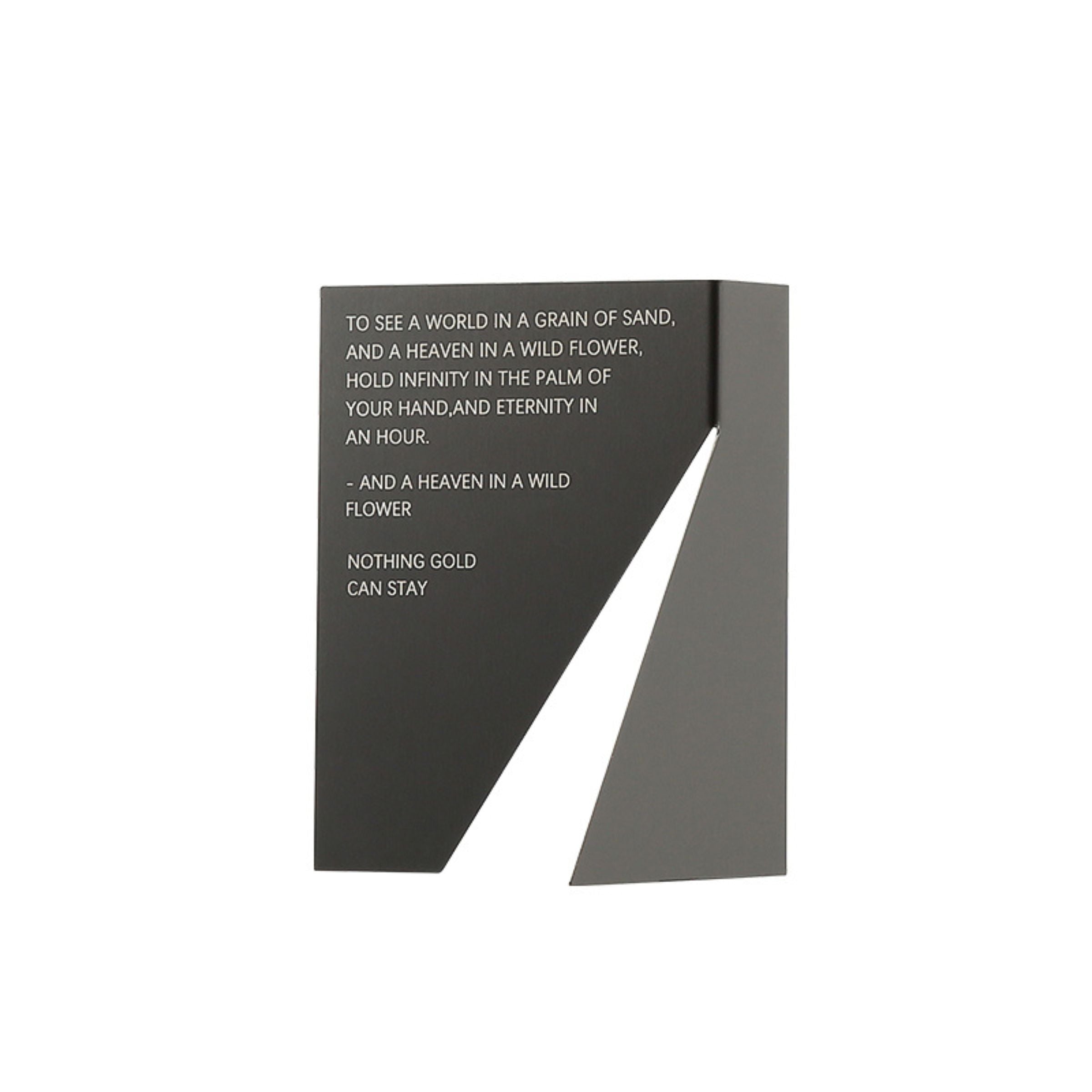 Folding Ornaments Black-B FC-W22022B -  Home Decor Figurines - ebarza Furniture UAE | Shop Modern Furniture in Abu Dhabi & Dubai - مفروشات ايبازرا في الامارات | تسوق اثاث عصري وديكورات مميزة في دبي وابوظبي