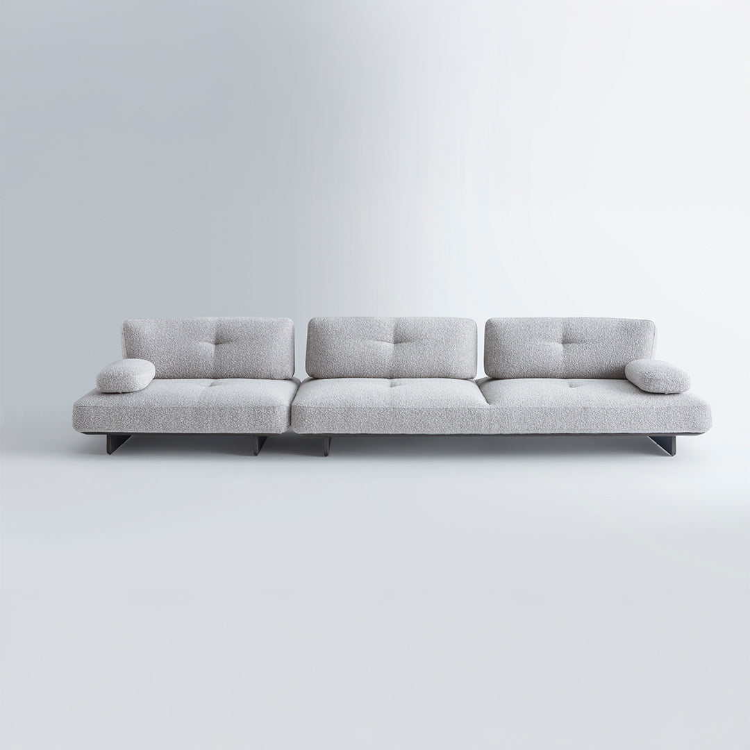 Right-arm corner unit of the HOMAGE KOLTUK Foresta modular sofa, showcasing plush fabric and modern design.