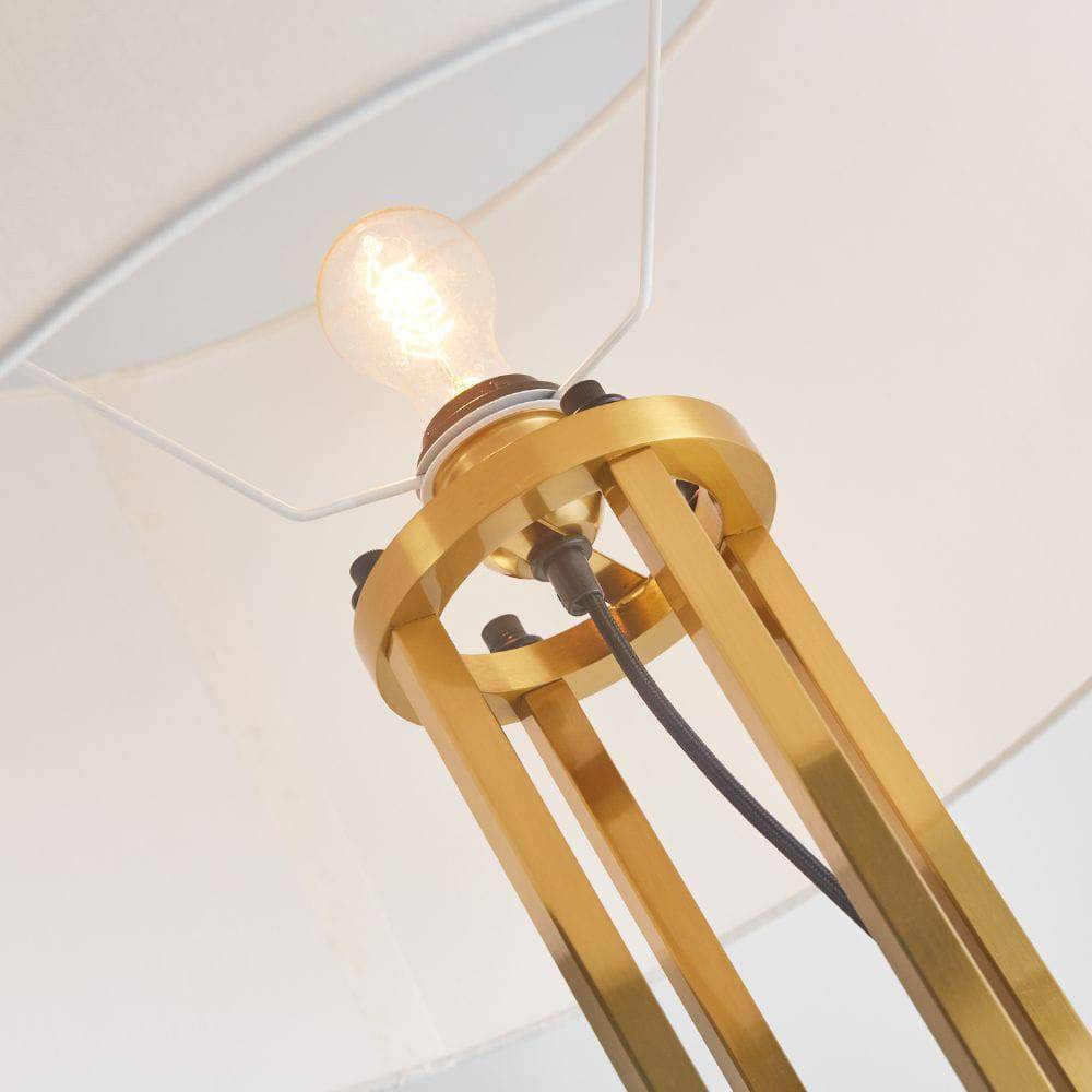 Four Bar Floor Lamp Cy-Ltd-1009-G -  Floor Lamps | مصباح ارضي بأربعة قضبان - ebarza Furniture UAE | Shop Modern Furniture in Abu Dhabi & Dubai - مفروشات ايبازرا في الامارات | تسوق اثاث عصري وديكورات مميزة في دبي وابوظبي