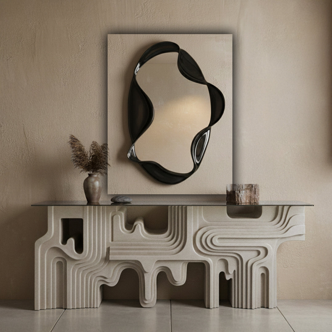 Framed Wall Mirror PM-4005-04 - Plated GB -  Mirrors - ebarza Furniture UAE | Shop Modern Furniture in Abu Dhabi & Dubai - مفروشات ايبازرا في الامارات | تسوق اثاث عصري وديكورات مميزة في دبي وابوظبي