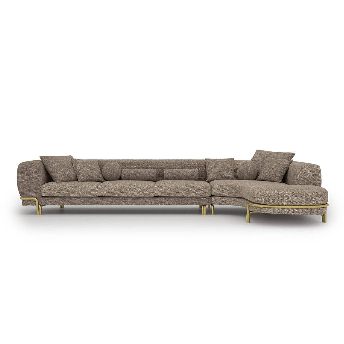 Giallo L Shape Sofa Gialo-062 -  Sofas - ebarza Furniture UAE | Shop Modern Furniture in Abu Dhabi & Dubai - مفروشات ايبازرا في الامارات | تسوق اثاث عصري وديكورات مميزة في دبي وابوظبي
