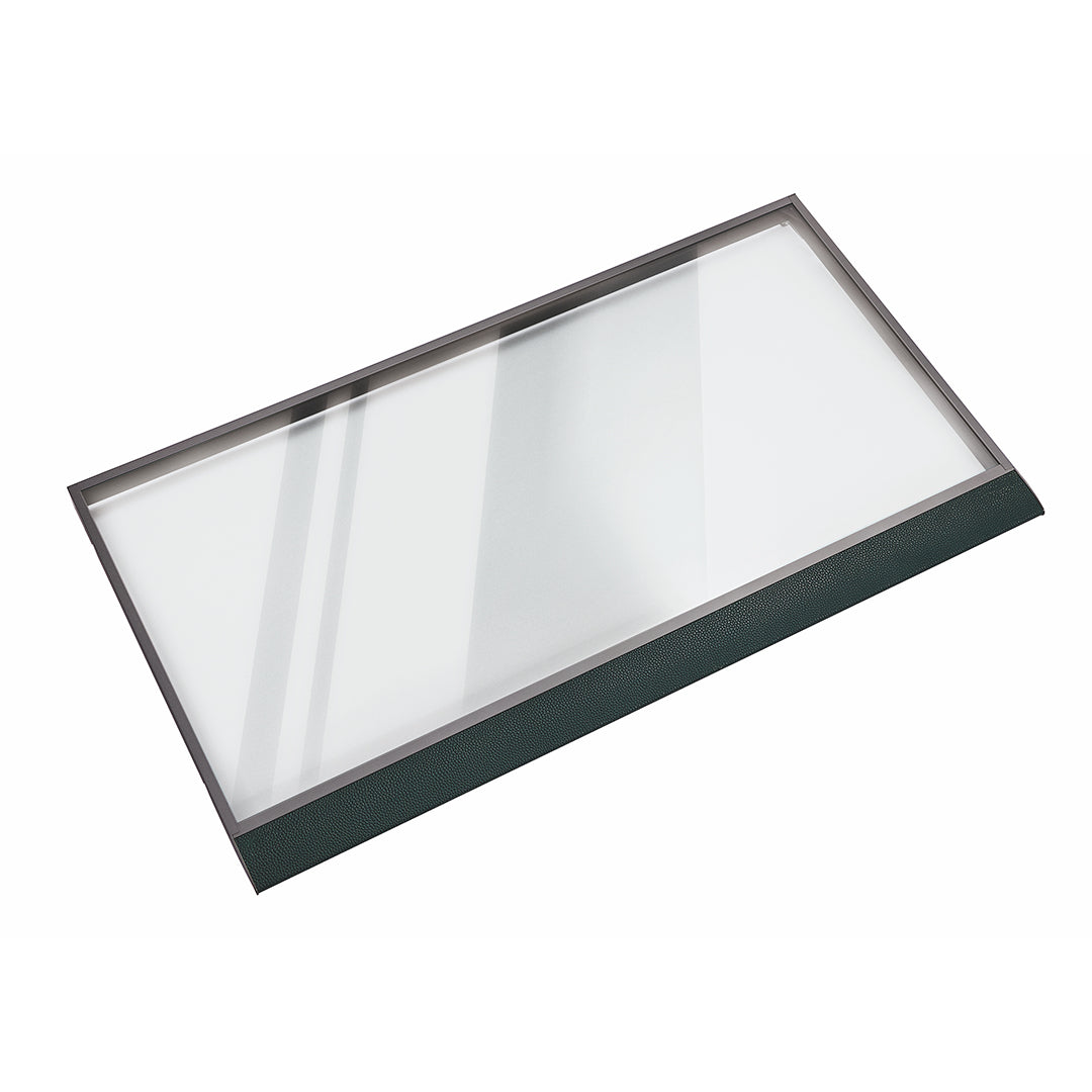 BEACON GlidePro laminated glass shelf with integrated light, designed for modern display and storage.