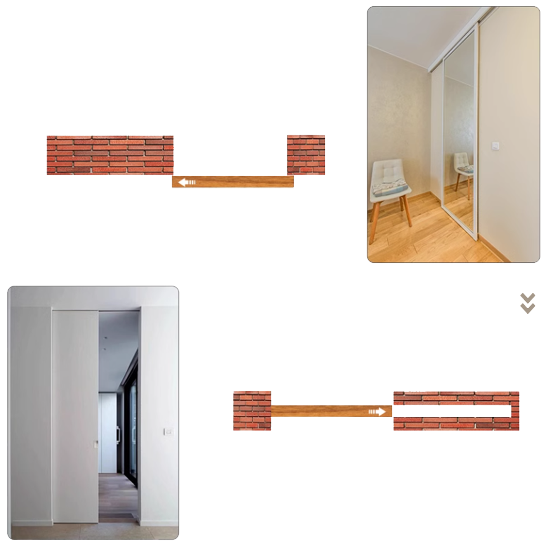 BEACON GlidePro Sliding Door FW.5612 door rails for smooth, durable sliding door movement and installation.