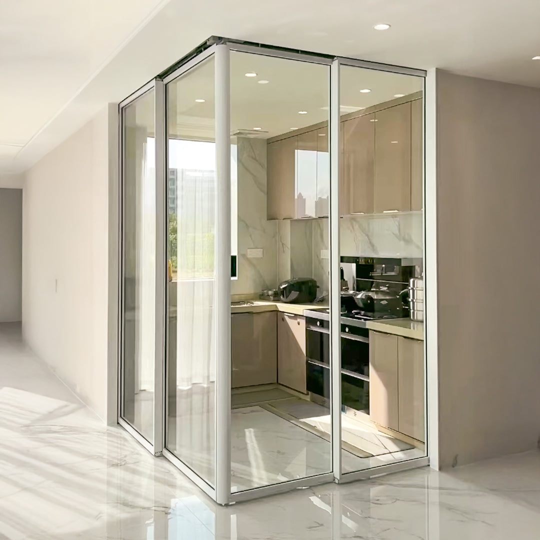 BEACON GlidePro Sliding Door FW.5612 door rails, metal track and rollers for smooth sliding door installation.