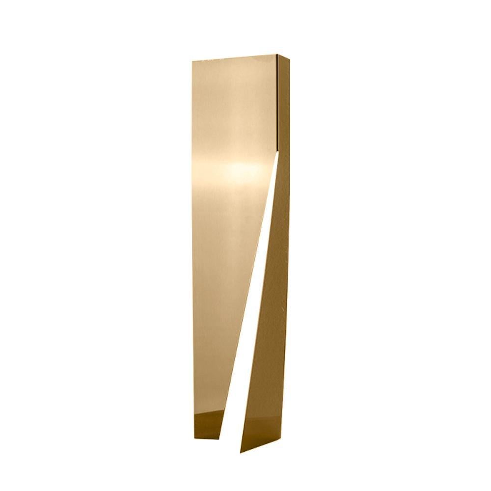 Gold Stainless Steel Abstract Sculpture - A Fc-W2103A -  Home Decor Figurines | النحت التجريدي الفولاذ المقاوم للصدأ الذهبي - ebarza Furniture UAE | Shop Modern Furniture in Abu Dhabi & Dubai - مفروشات ايبازرا في الامارات | تسوق اثاث عصري وديكورات مميزة في دبي وابوظبي
