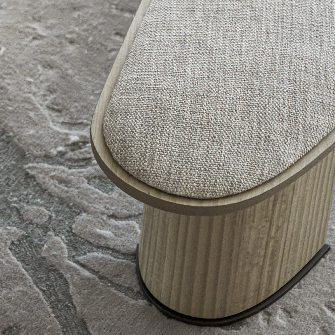 Wooden Grandeur Bench AMCJ-TD6069 by BEACON, featuring a sturdy design and elegant finish, perfect for seating and decor.