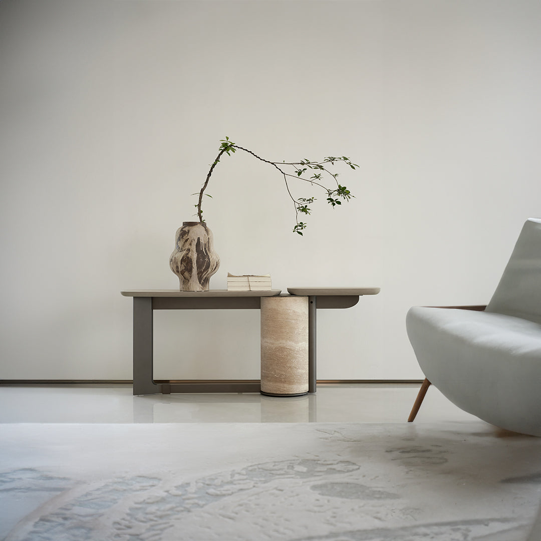 BEACON Grandeur Console BMCJ-GNJ6003, modern wooden console table with sleek design and spacious top surface.