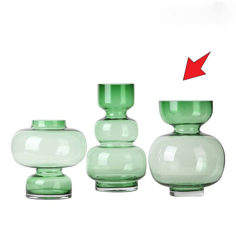 Green Globe Vase-B Fb-Zs2024B -  Vases | مزهرية جرين جلوب - ebarza Furniture UAE | Shop Modern Furniture in Abu Dhabi & Dubai - مفروشات ايبازرا في الامارات | تسوق اثاث عصري وديكورات مميزة في دبي وابوظبي