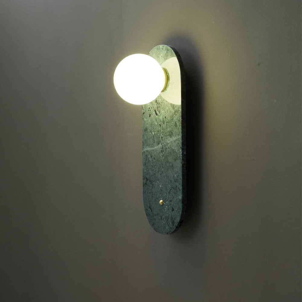 Green Marble Wall Lamp 6617-Gn | Elegant Modern Lighting | ebarza