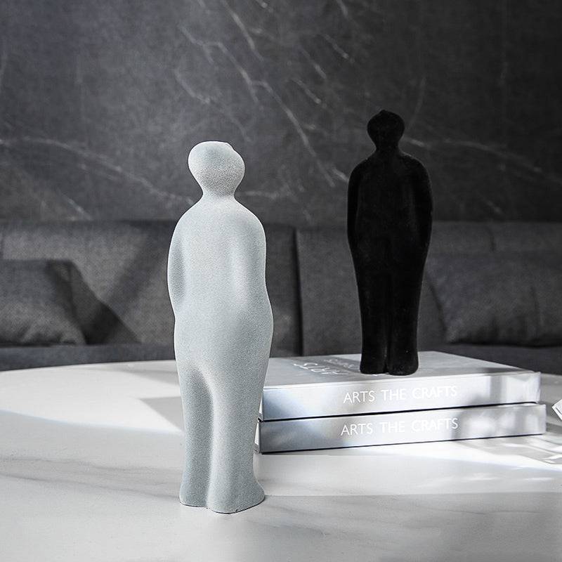 Grey Figure Decoration-B Fa-Sz2013B -  Home Decor Figurines - ebarza Furniture UAE | Shop Modern Furniture in Abu Dhabi & Dubai - مفروشات ايبازرا في الامارات | تسوق اثاث عصري وديكورات مميزة في دبي وابوظبي
